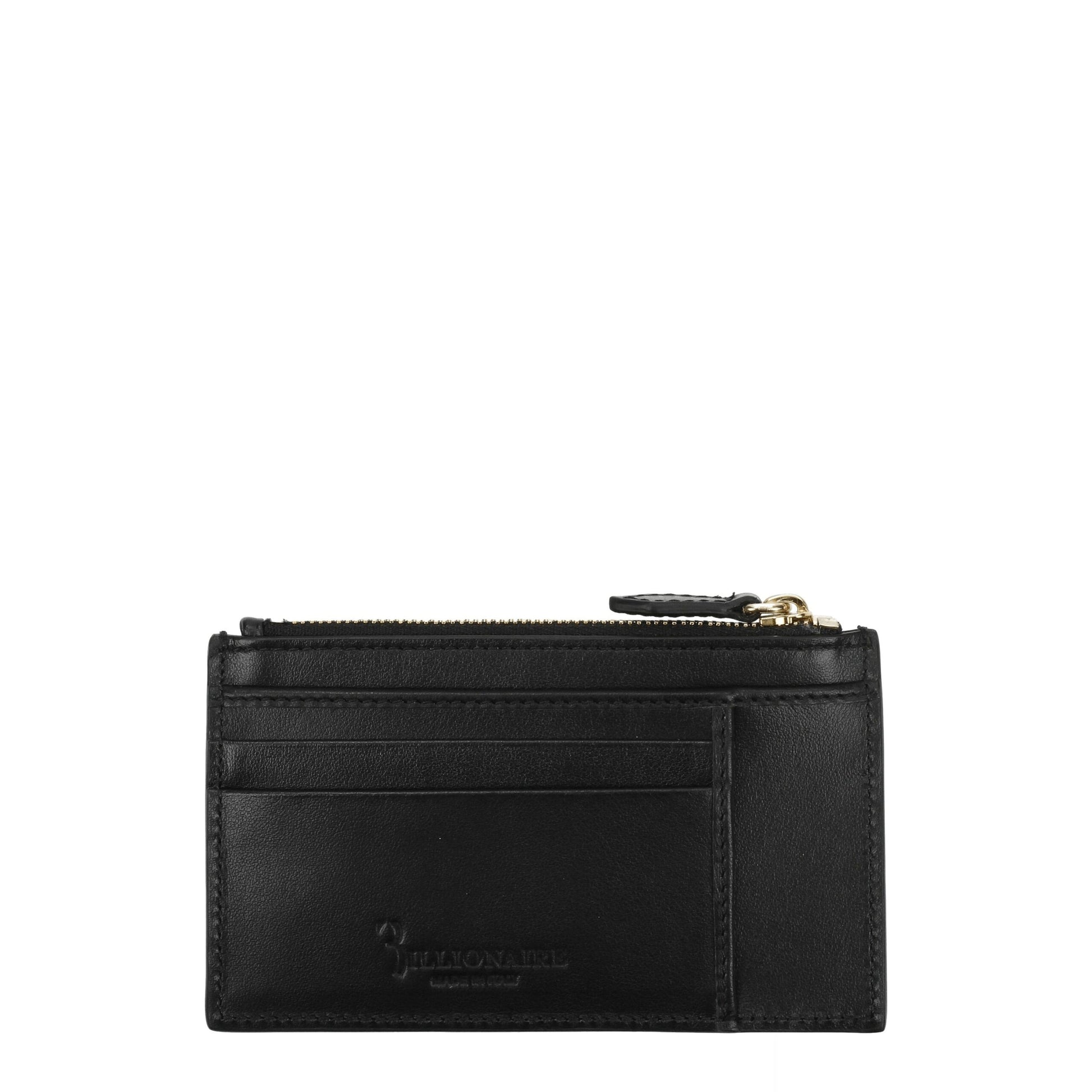 Billionaire Italian Couture Black Cardholders for Men alternate view