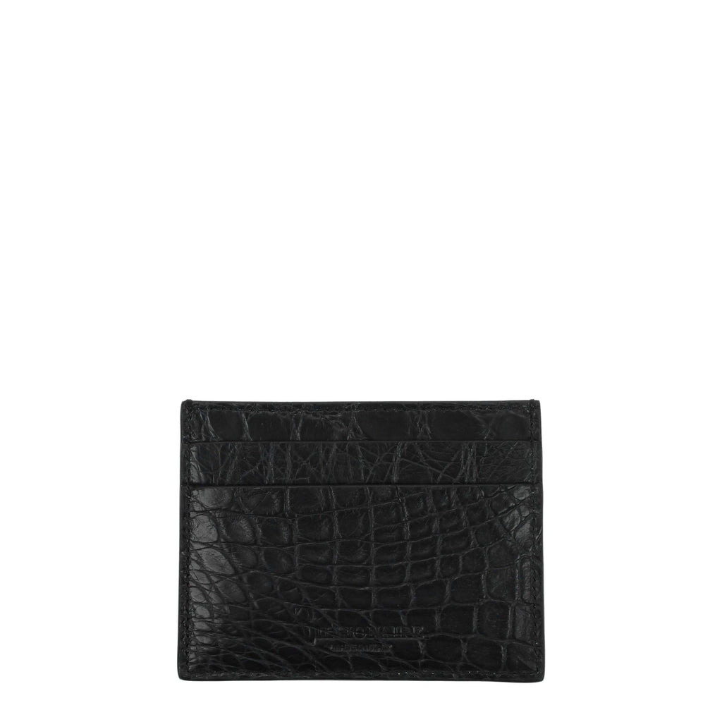 Billionaire Italian Couture Black Cardholders for Men alternate view