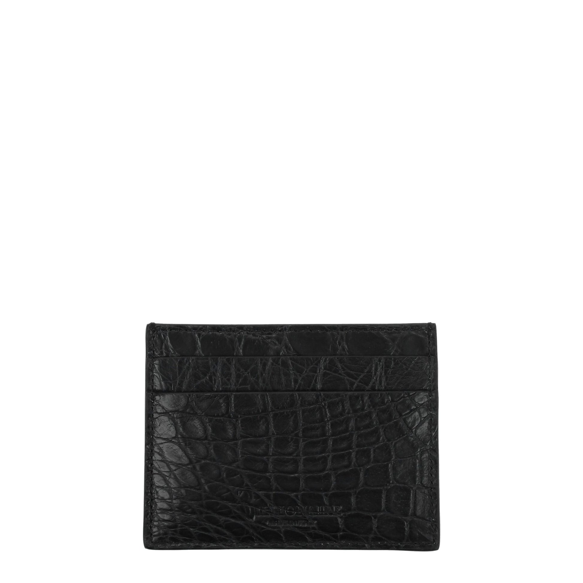 Billionaire Italian Couture Black Cardholders for Men alternate view