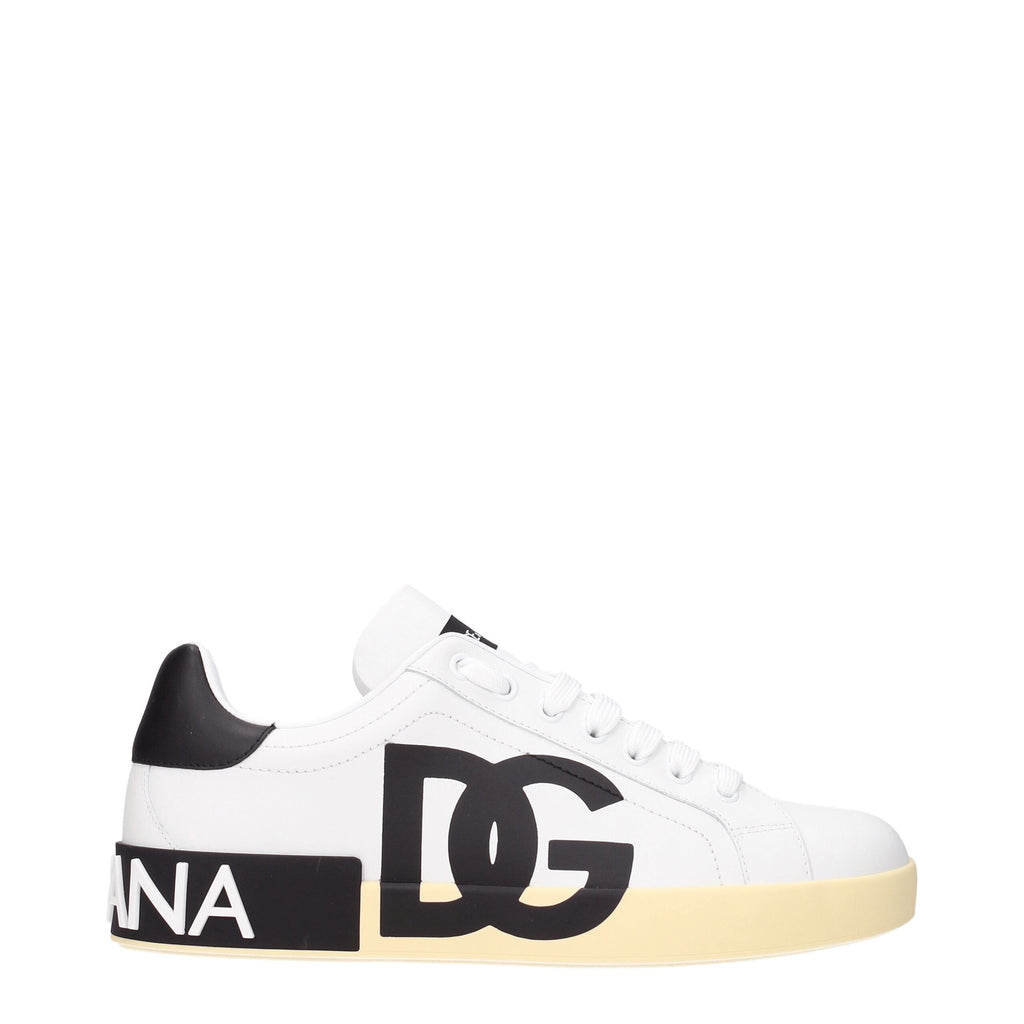 Dolce & Gabbana White Sneakers