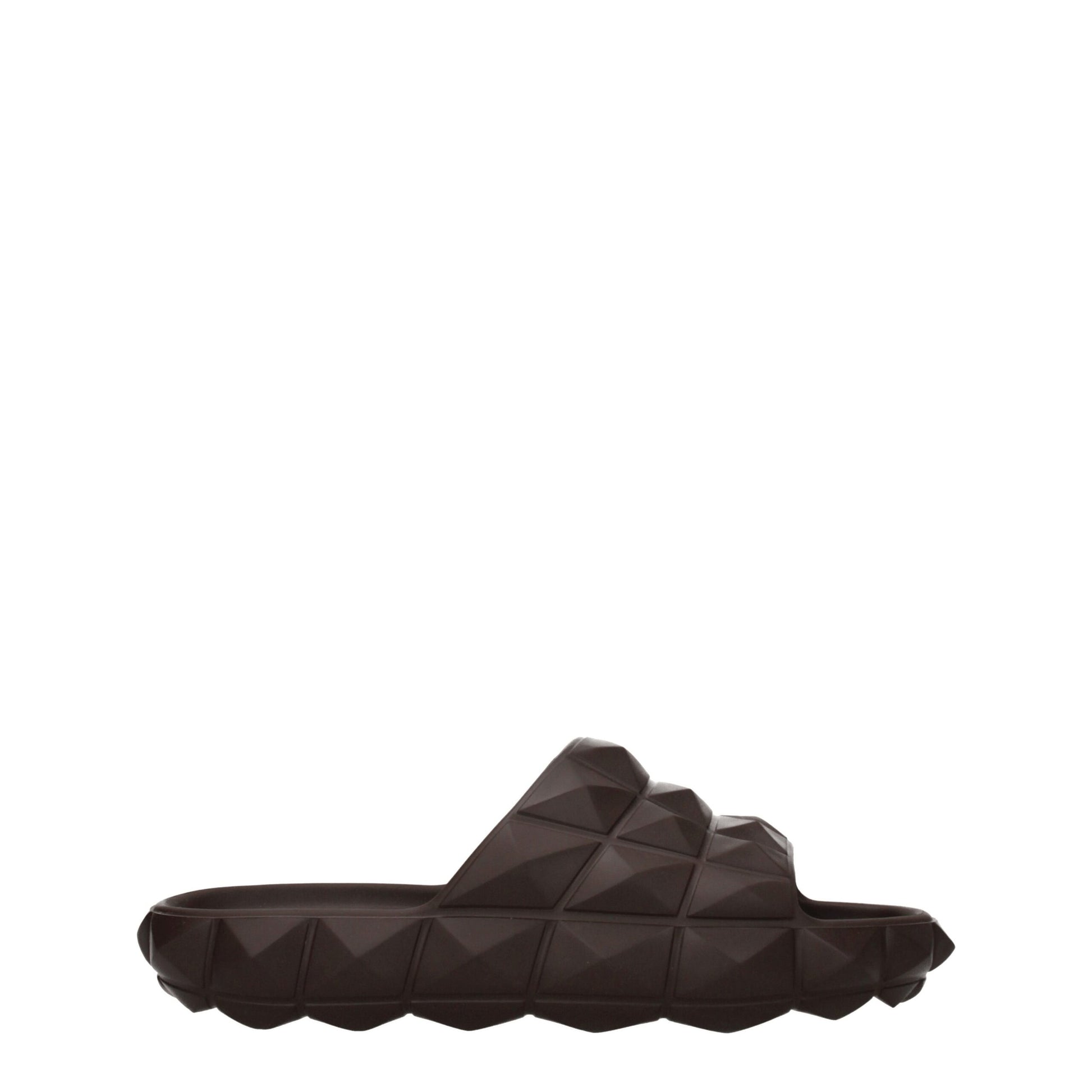 Valentino Garavani Brown Slippers for Men