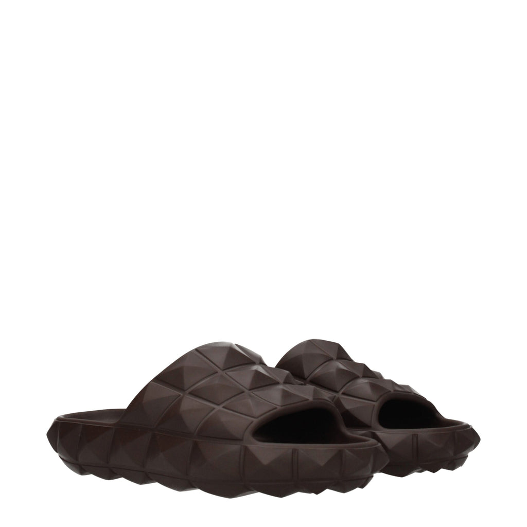 Valentino Garavani Brown Slippers for Men alternate view