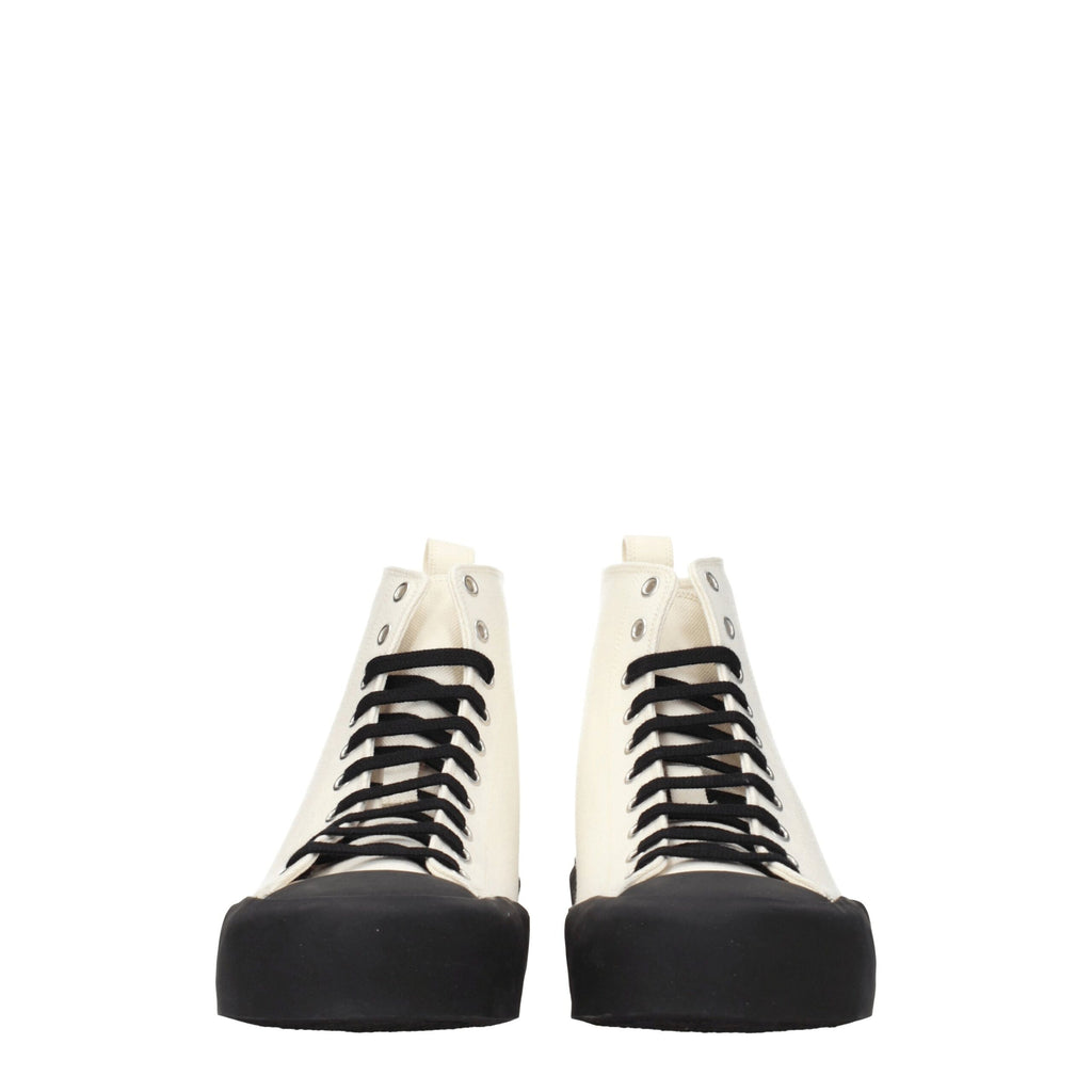 Jil Sander Beige High Tops for Men detail view