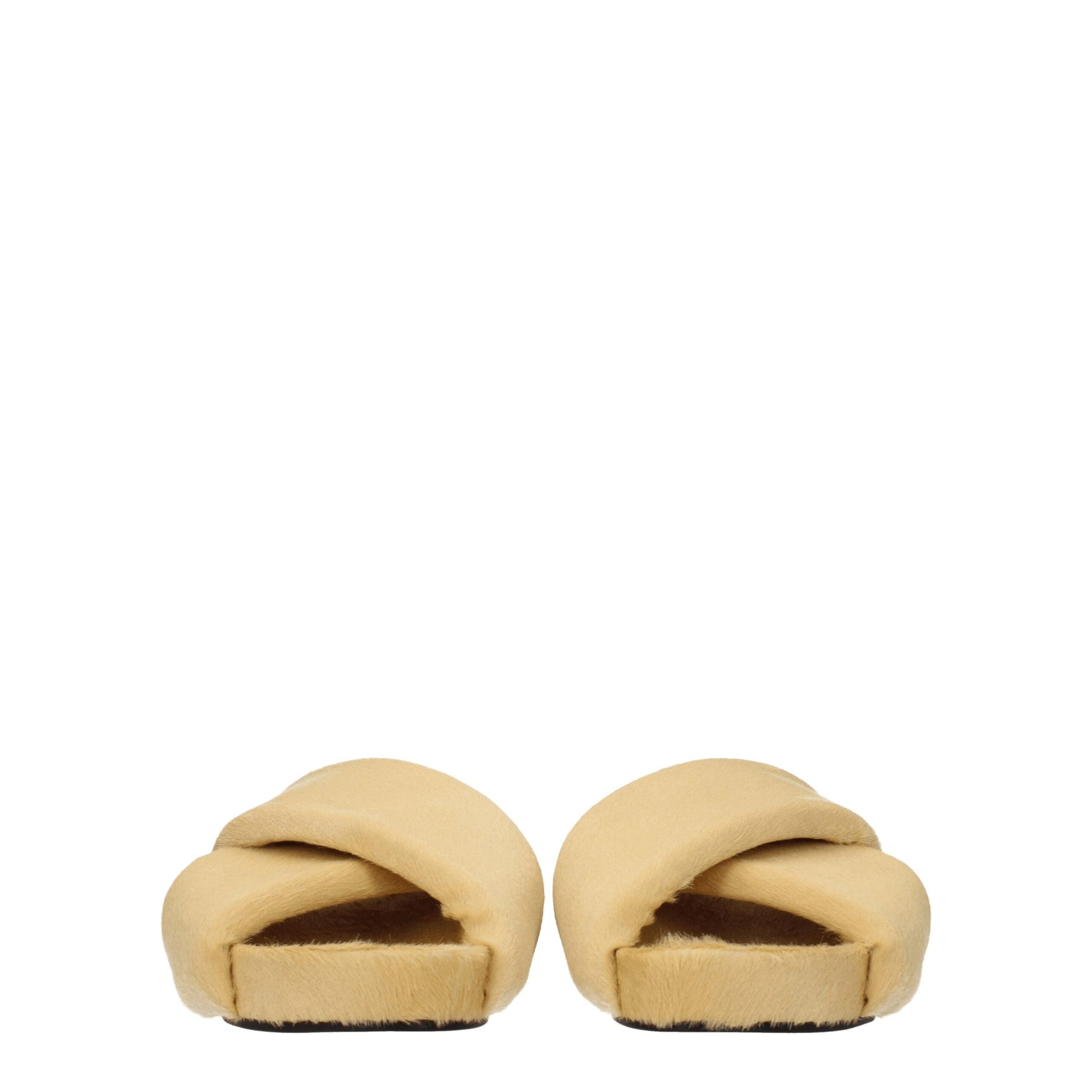 Jil Sander Beige Slippers for Women detail view