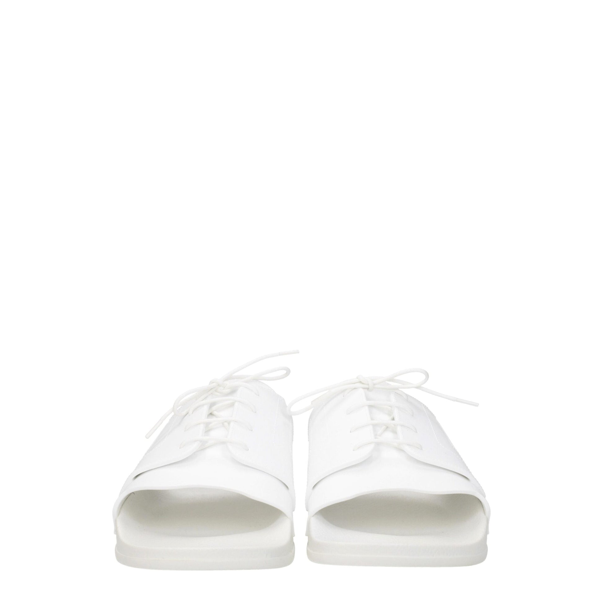 Maison Margiela White Cotton Slippers