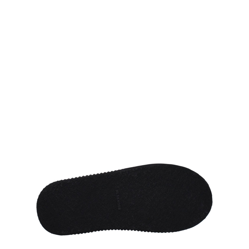 Jil Sander Black Platform Sneakers for Men additional view