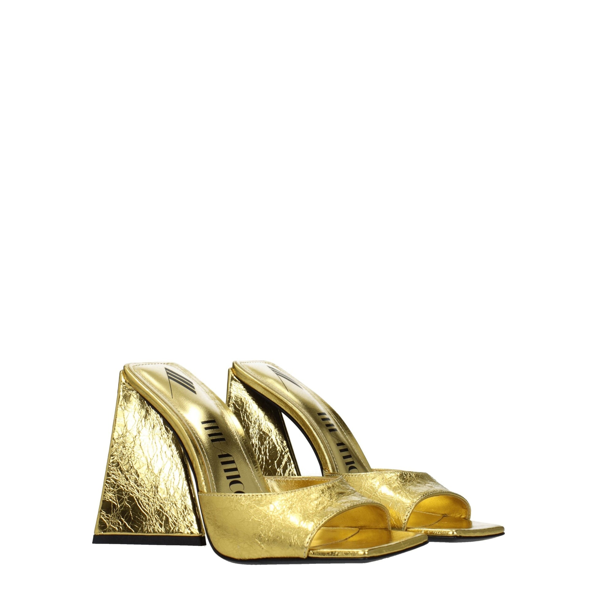 The Attico Gold Platforms for Women alternate view