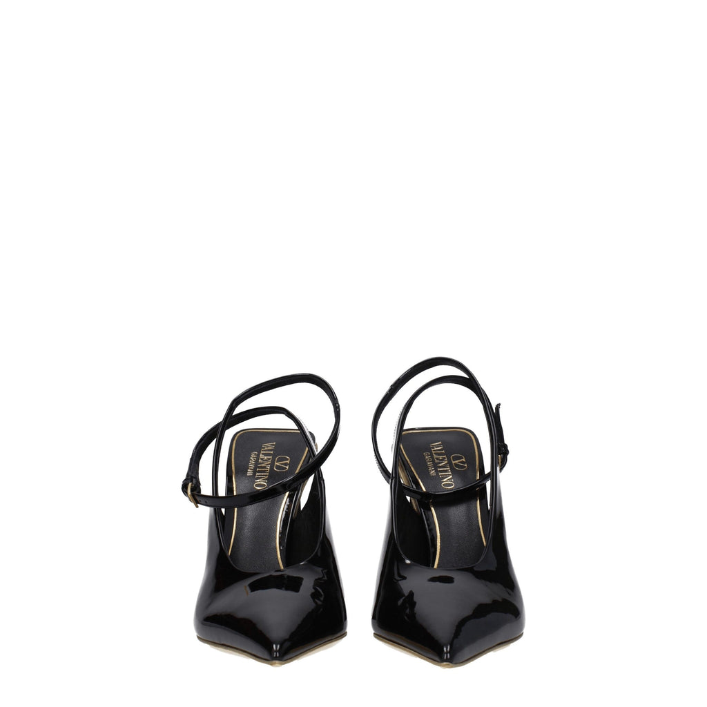 Valentino Garavani Black Sandals for Women detail view