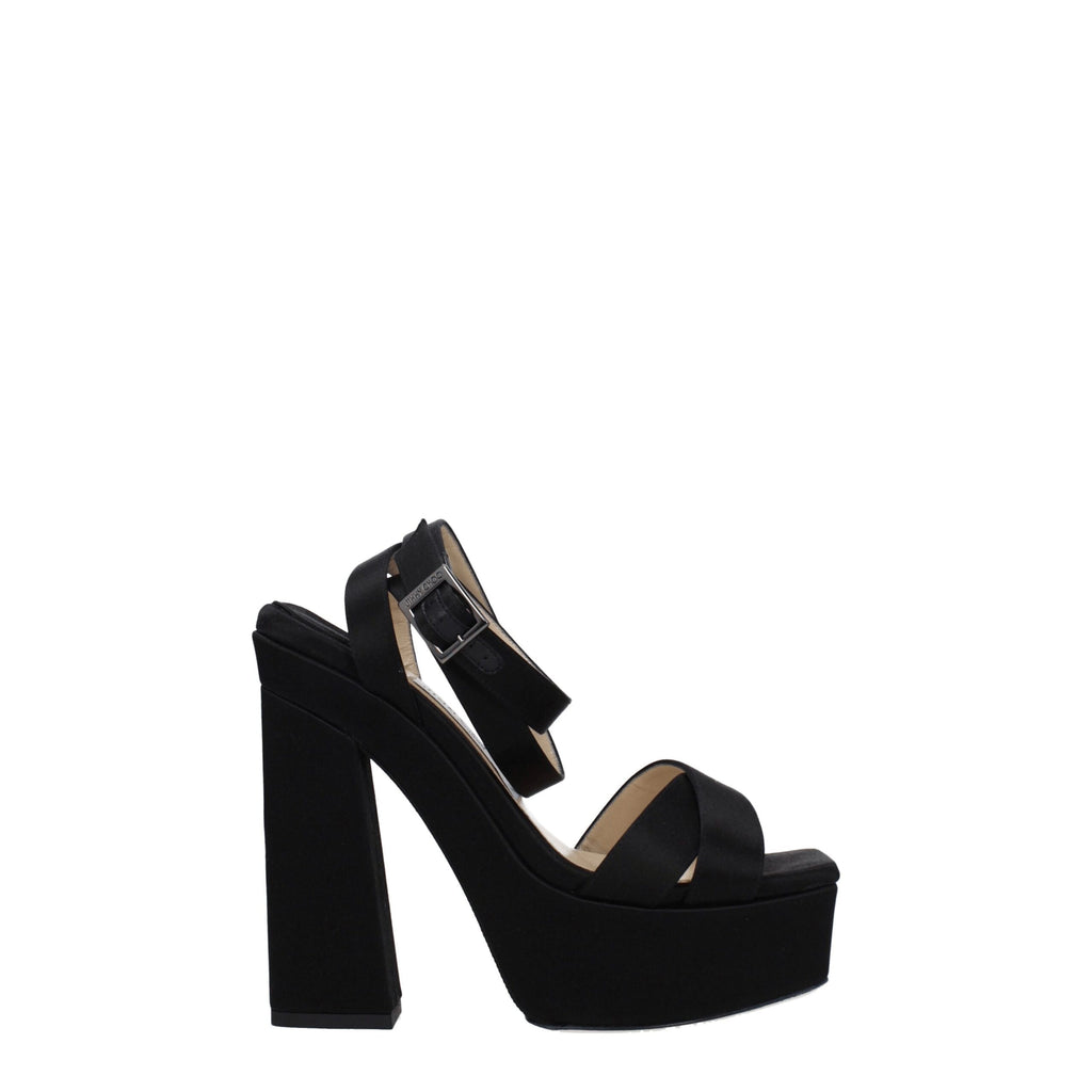 Jimmy Choo Black Platforms for Women