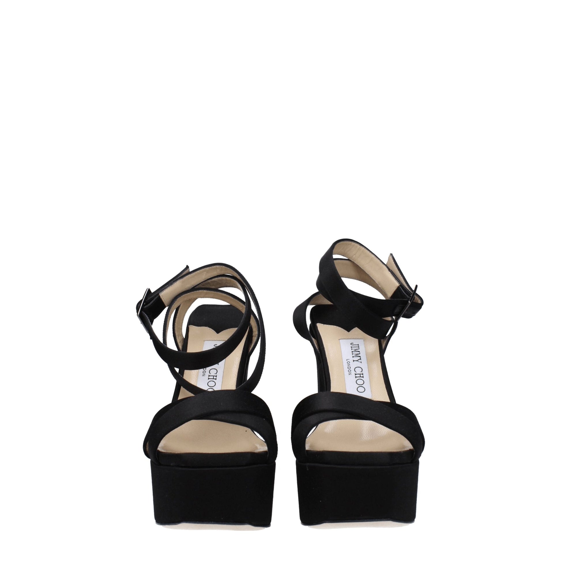 Jimmy Choo Black Platforms for Women detail view