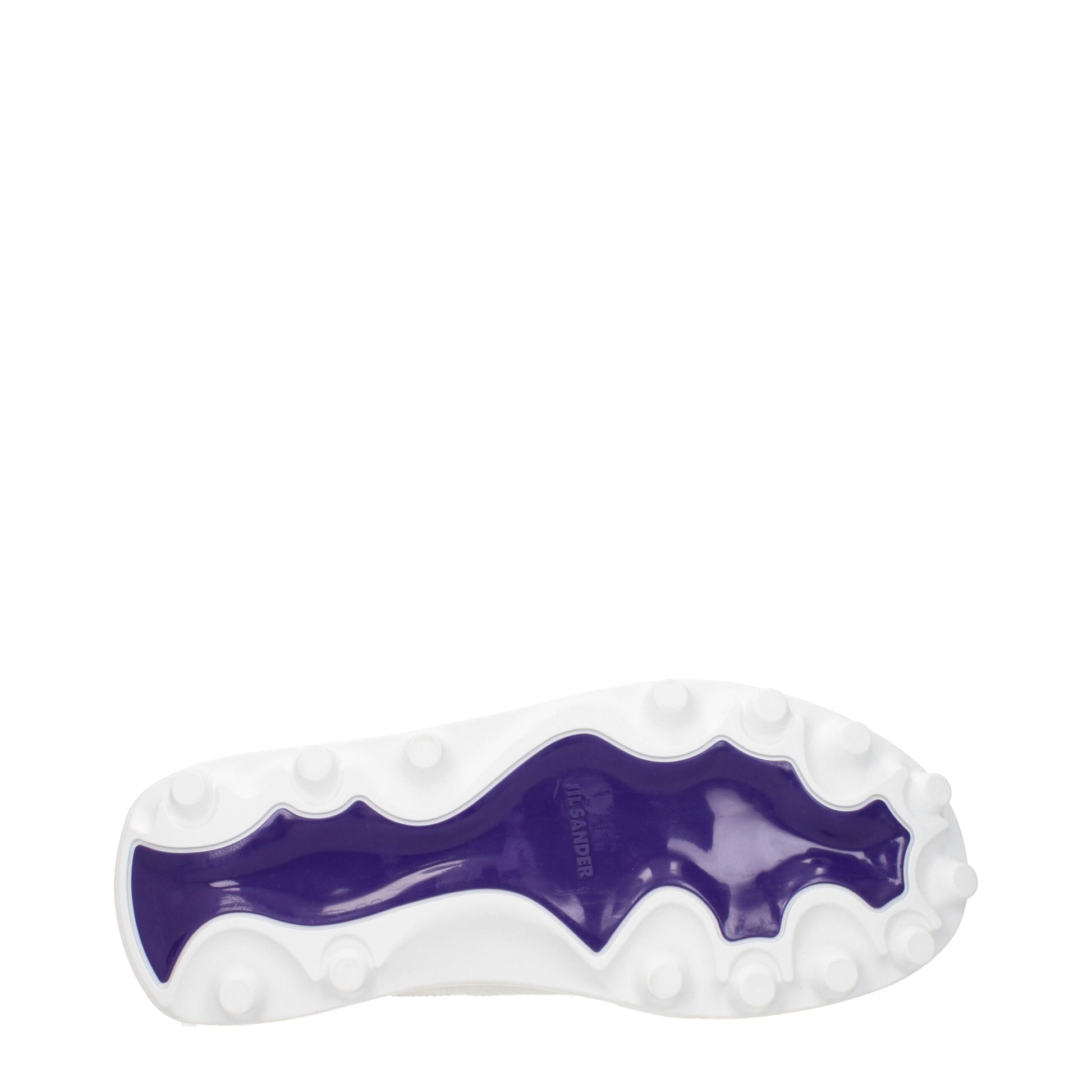 Baskets Jil Sander en cuir blanc