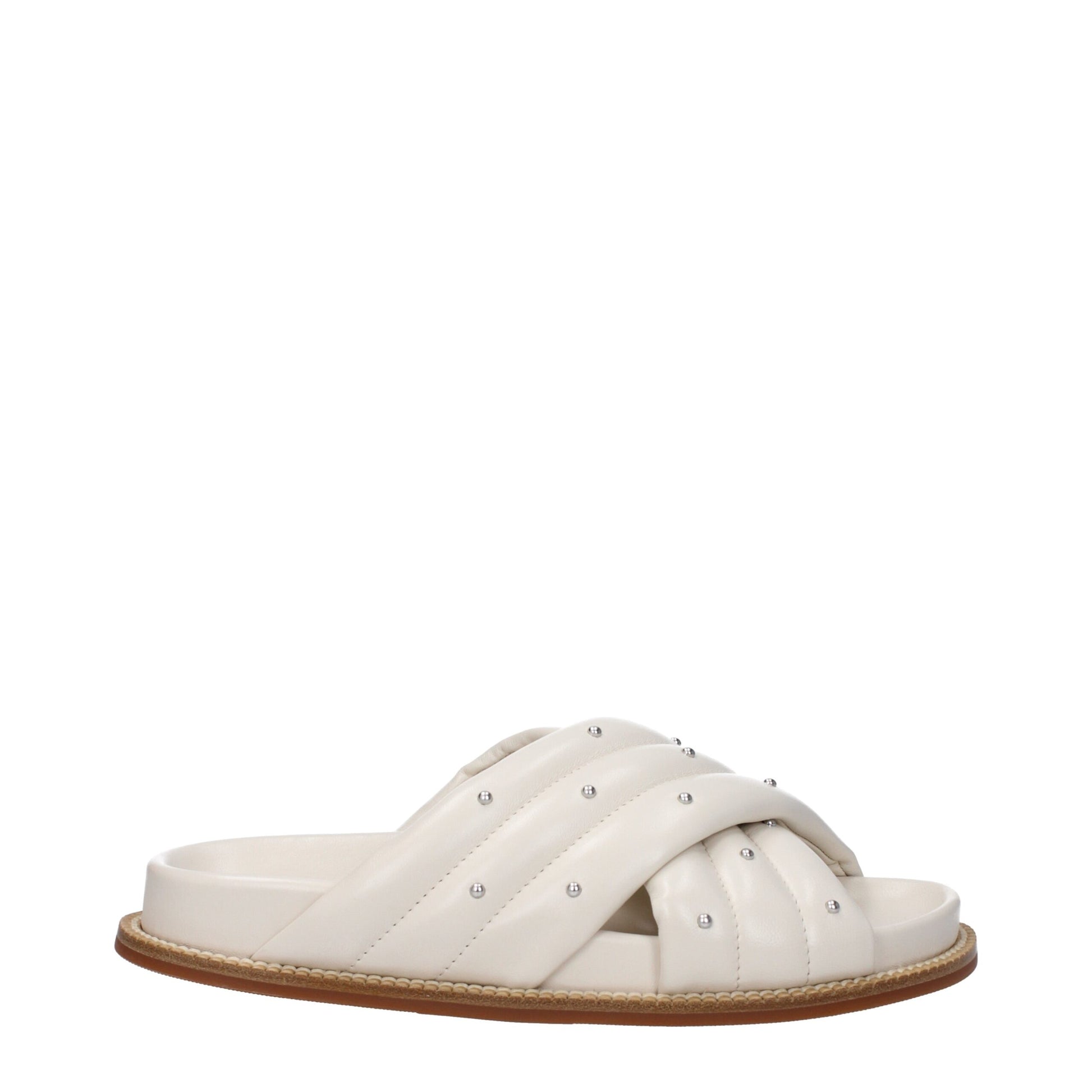 Fabiana Filippi Beige Slippers for Women