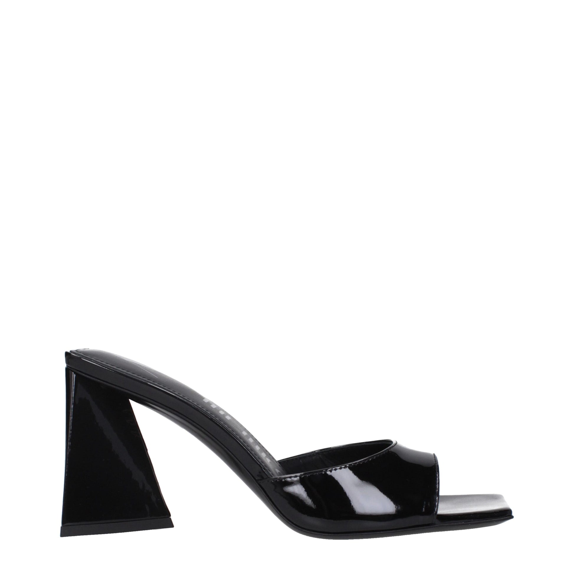 The Attico Black Stiletto Heels for Women