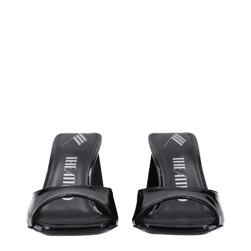 The Attico Black Stiletto Heels for Women detail view