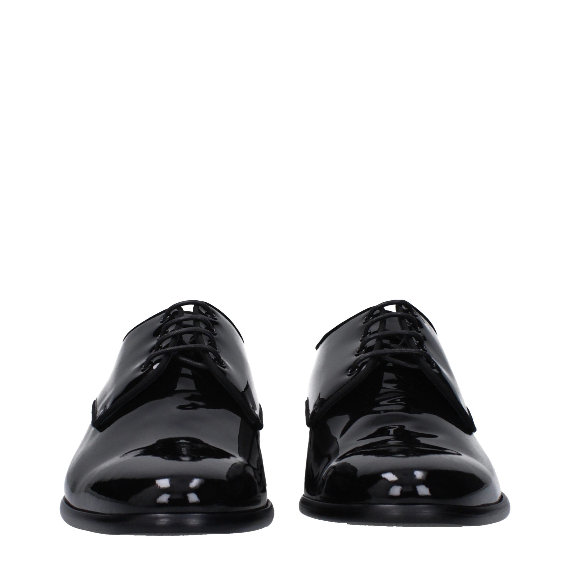 Richelieus et Derbies en cuir noir Dolce & Gabbana