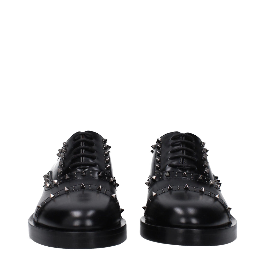 Valentino Garavani Black Oxfords And Derbies for Women detail view