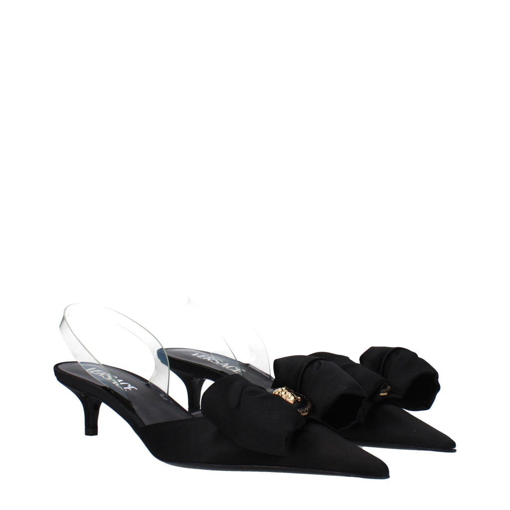 Versace Black Flat for Women alternate view