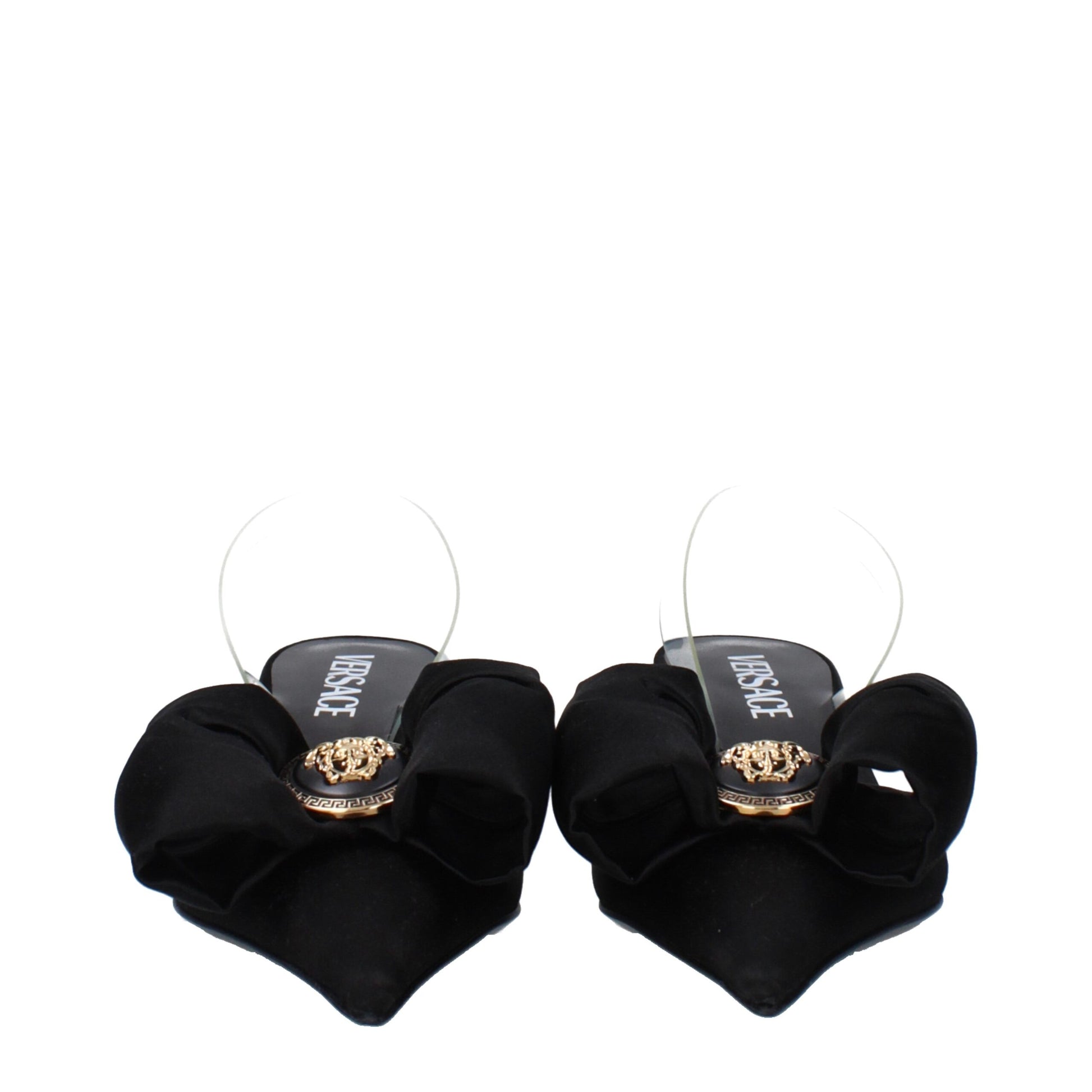 Versace Black Flat for Women detail view