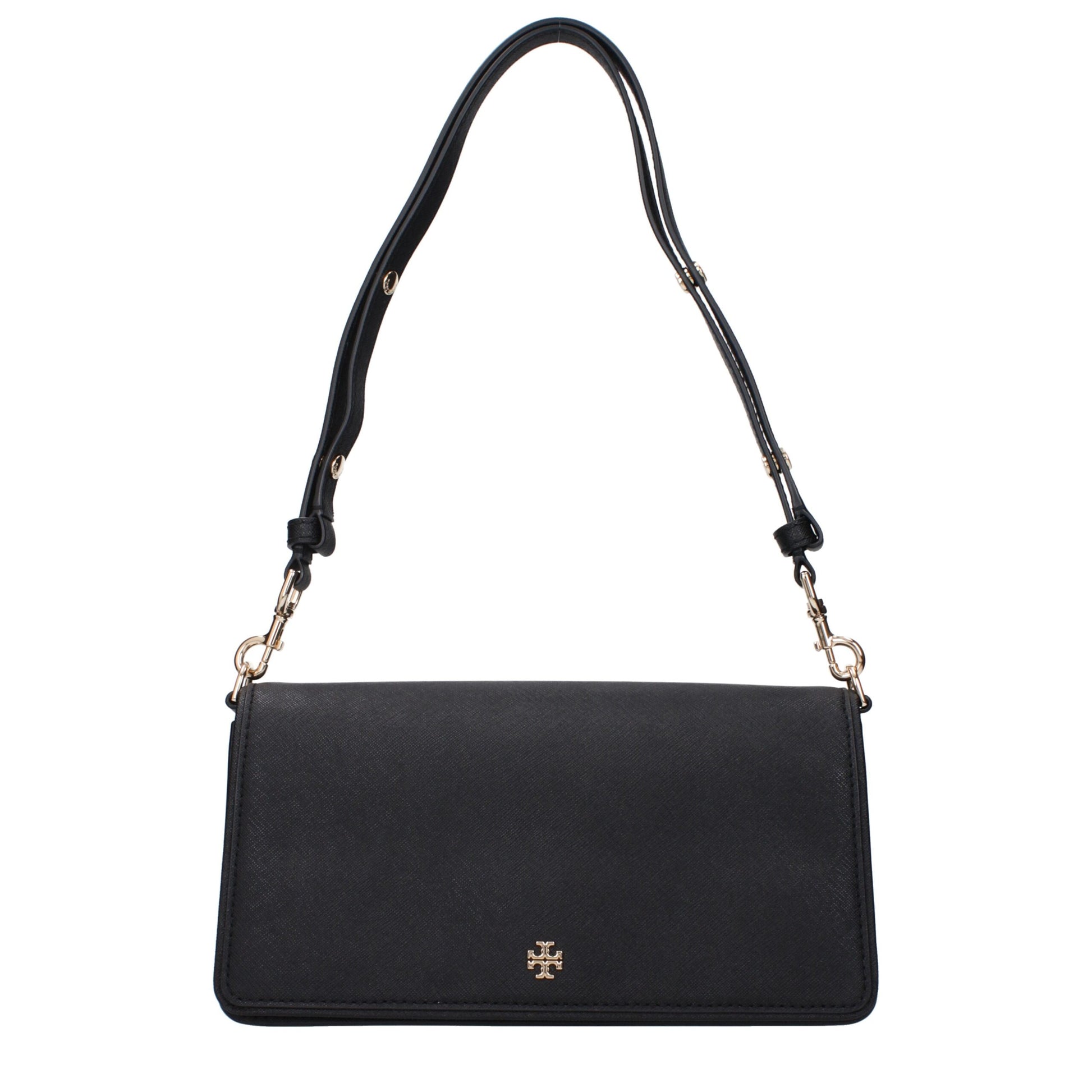 Sac porté épaule Tory Burch en cuir noir