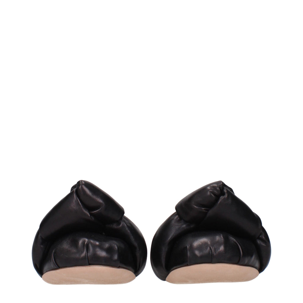 Miu Miu Black Ballet Flats for Women detail view