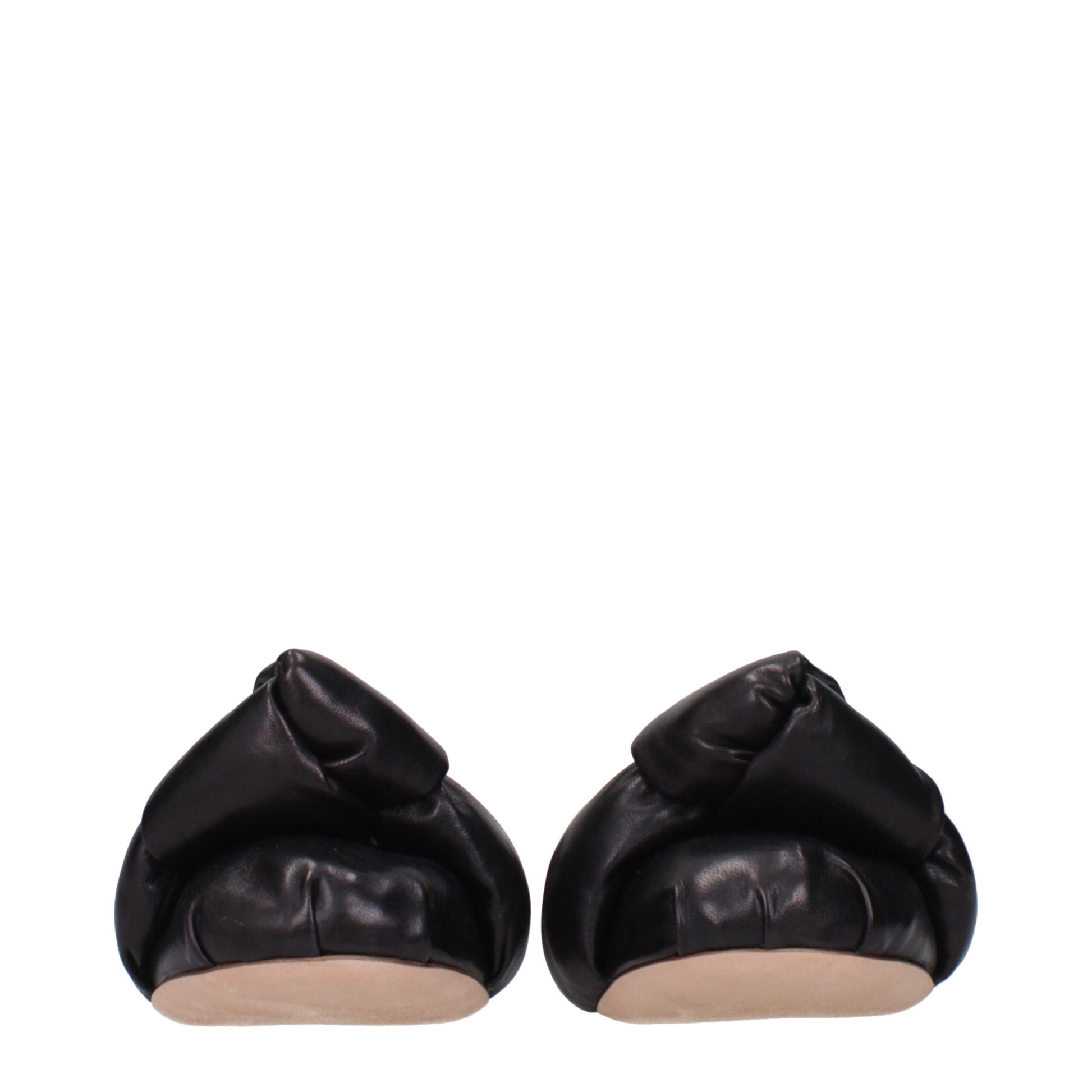Miu Miu Black Ballet Flats for Women detail view