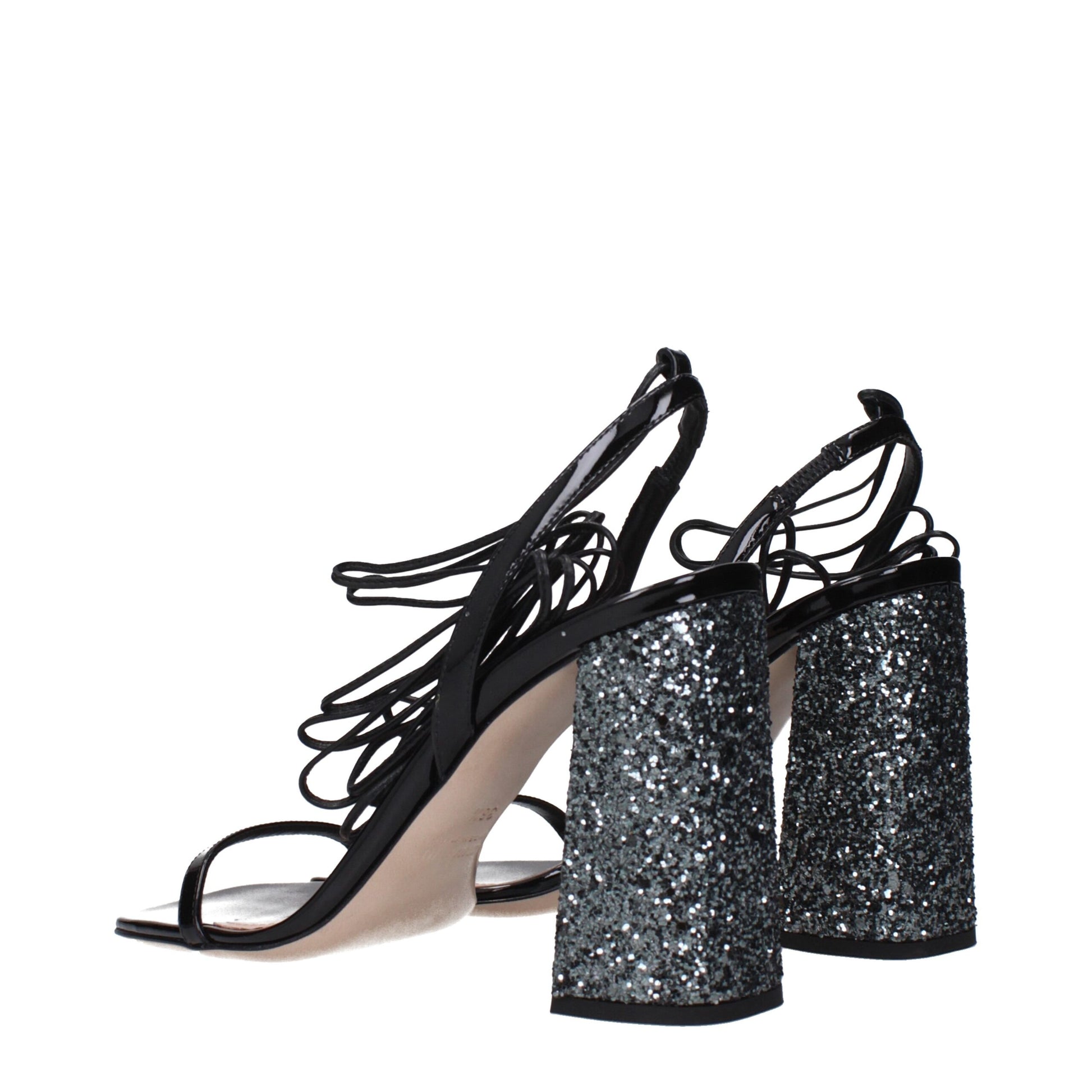 Miu Miu Black Platforms for Women side view