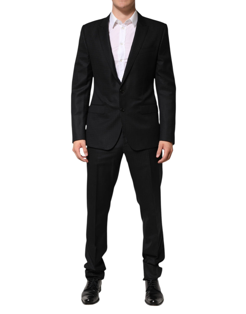 Dolce & Gabbana Black Two Piece Suits for Men