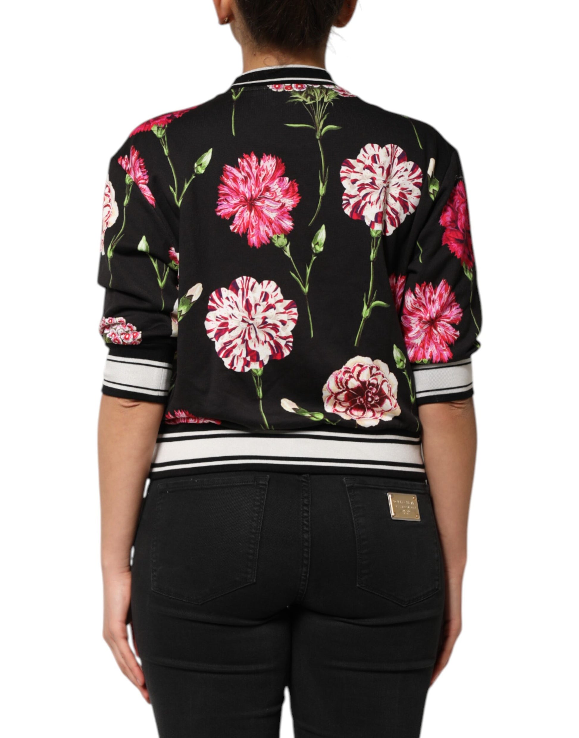 Dolce & Gabbana Black Blouse for Women side view