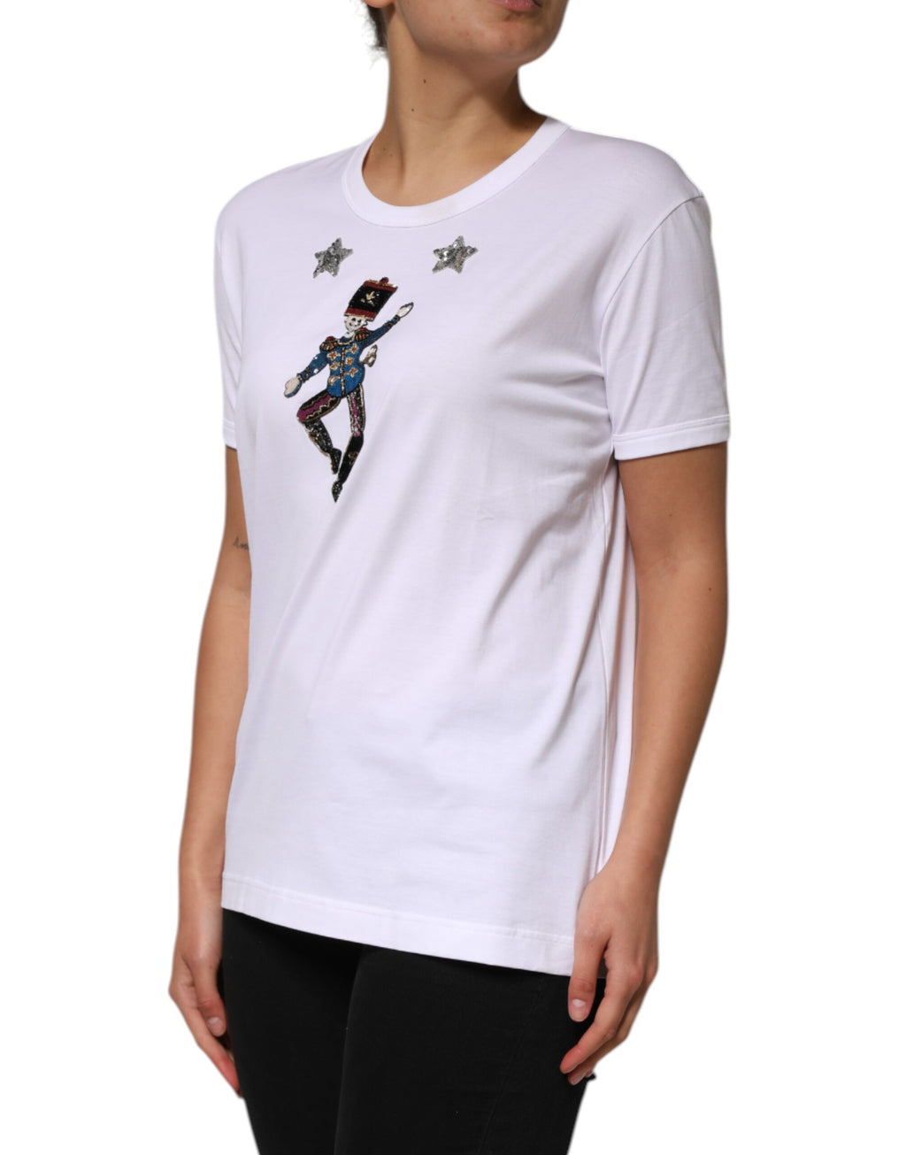 Dolce & Gabbana White T-Shirt for Women detail view