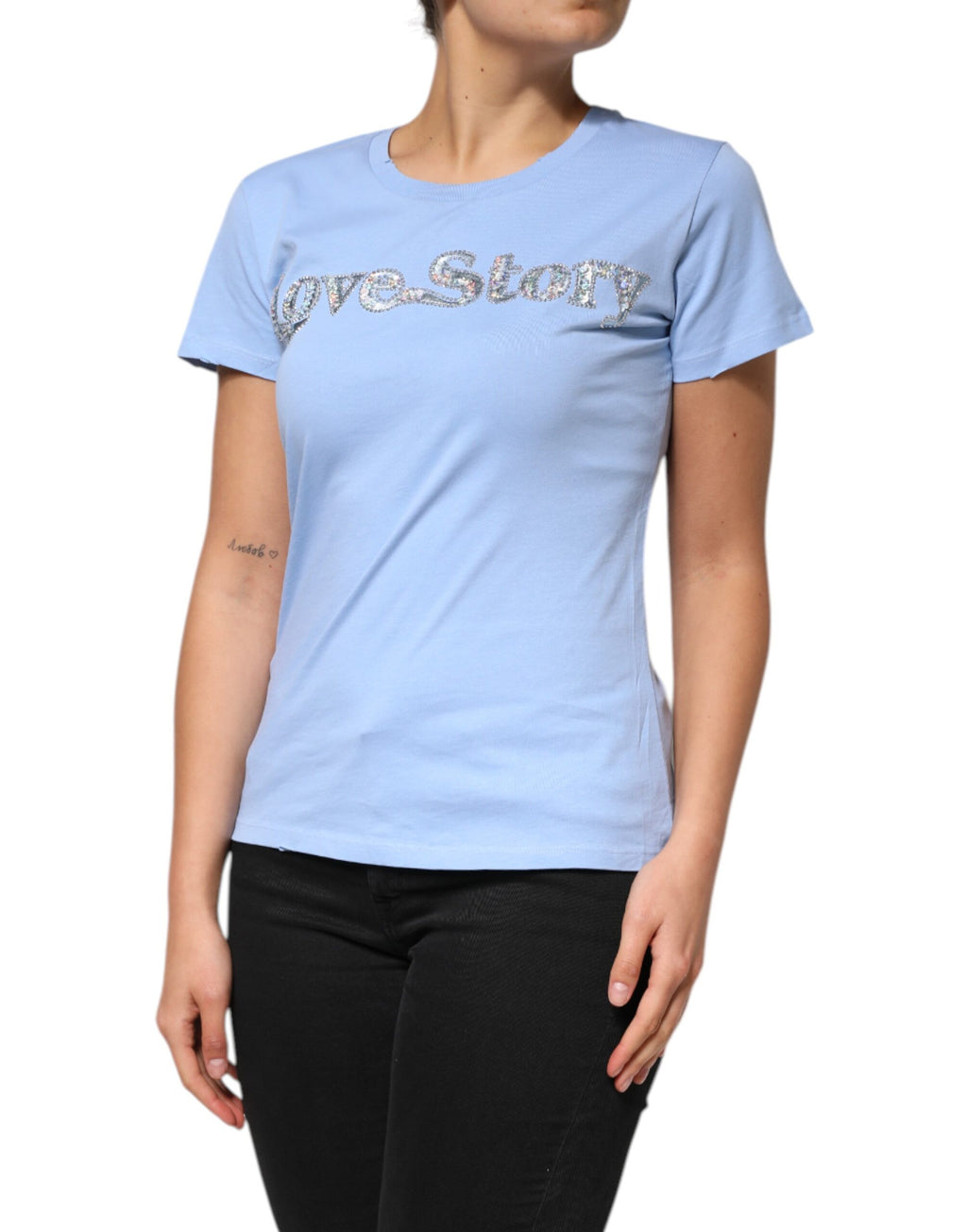 PINKO Blue T-Shirt for Women detail view