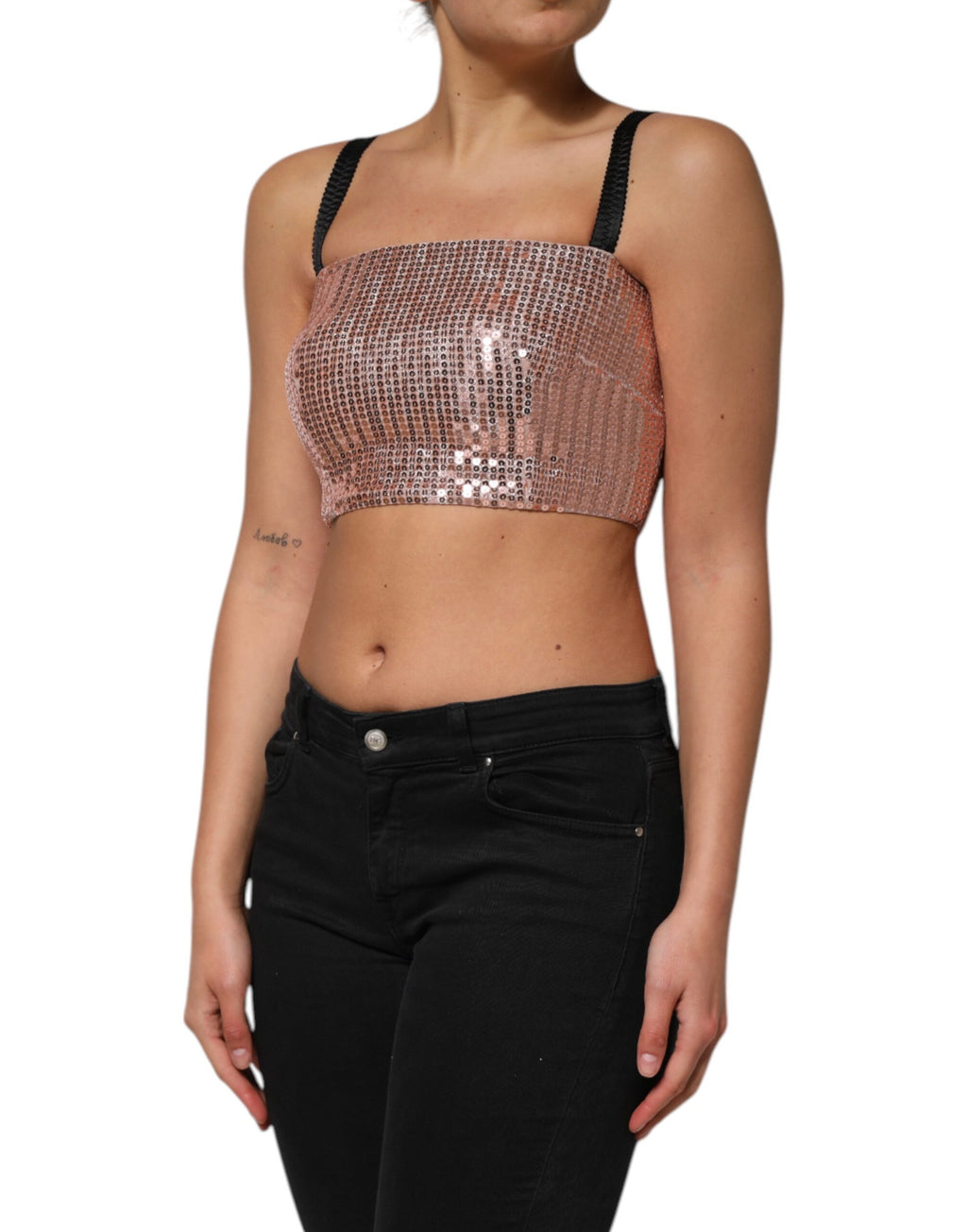 Dolce & Gabbana Pink Tank Tops T for Women detail view