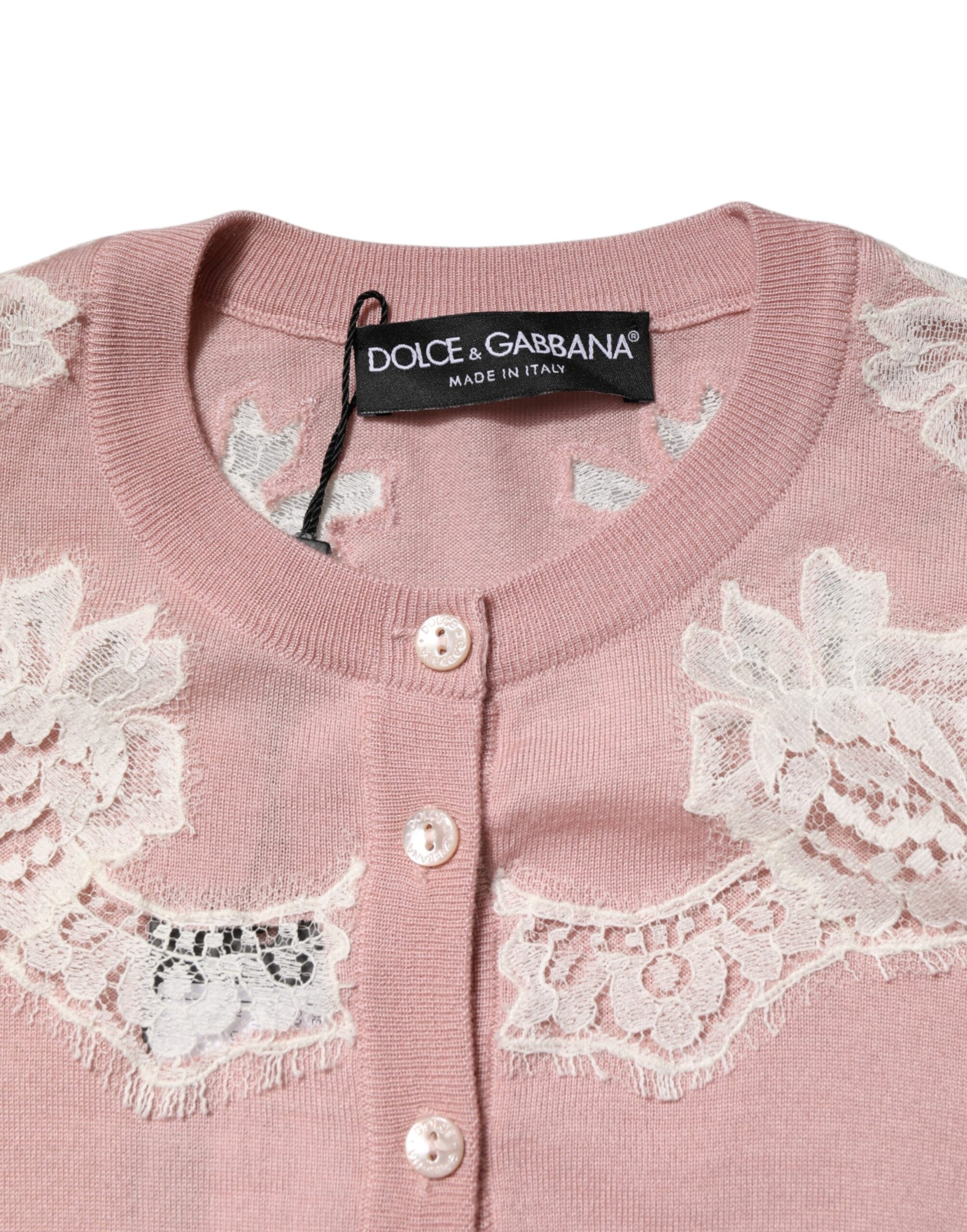 Dolce & Gabbana Pink Cardigan for Women additional view