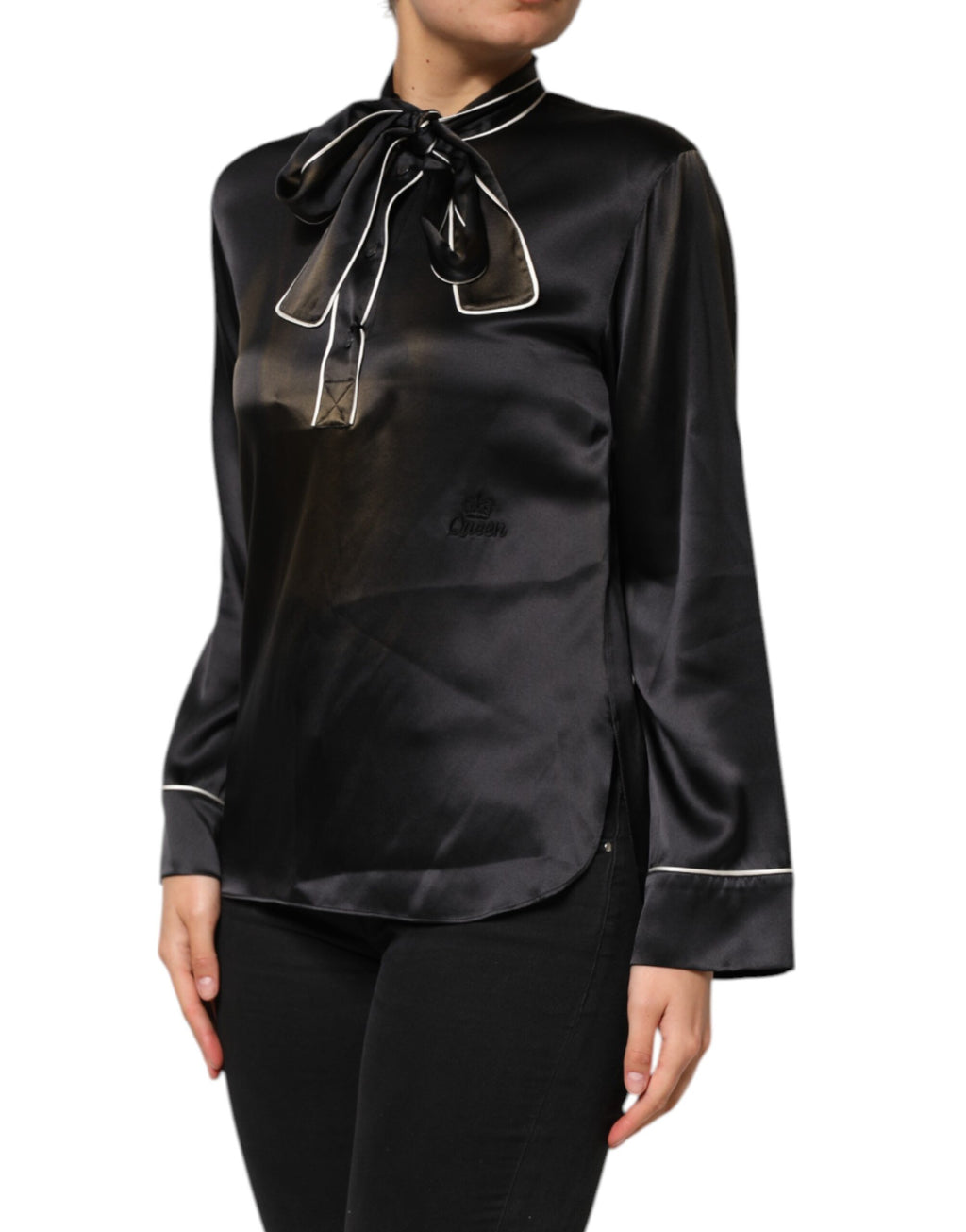 Dolce & Gabbana Black Blouse for Women detail view