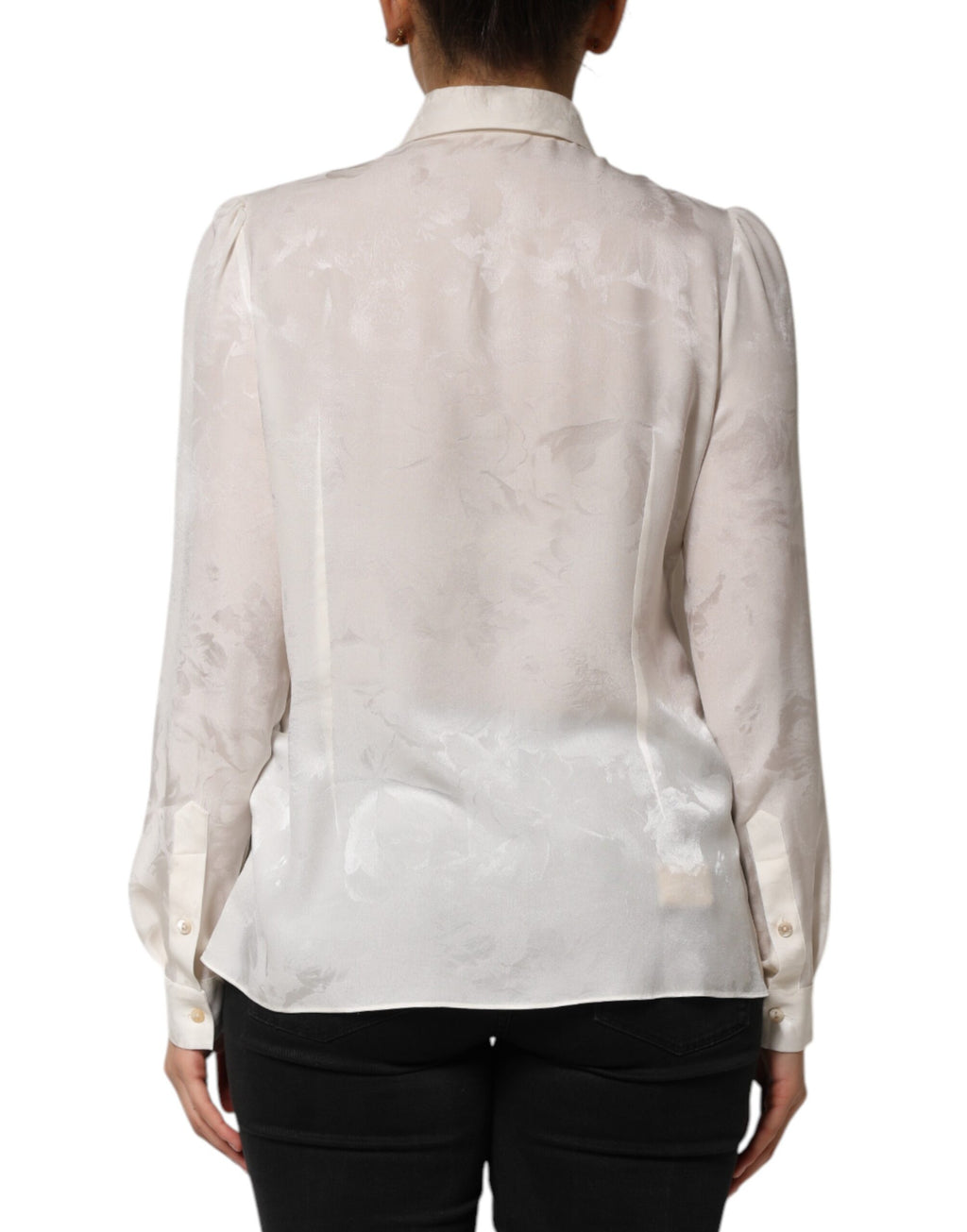 Dolce & Gabbana White Blouse for Women side view