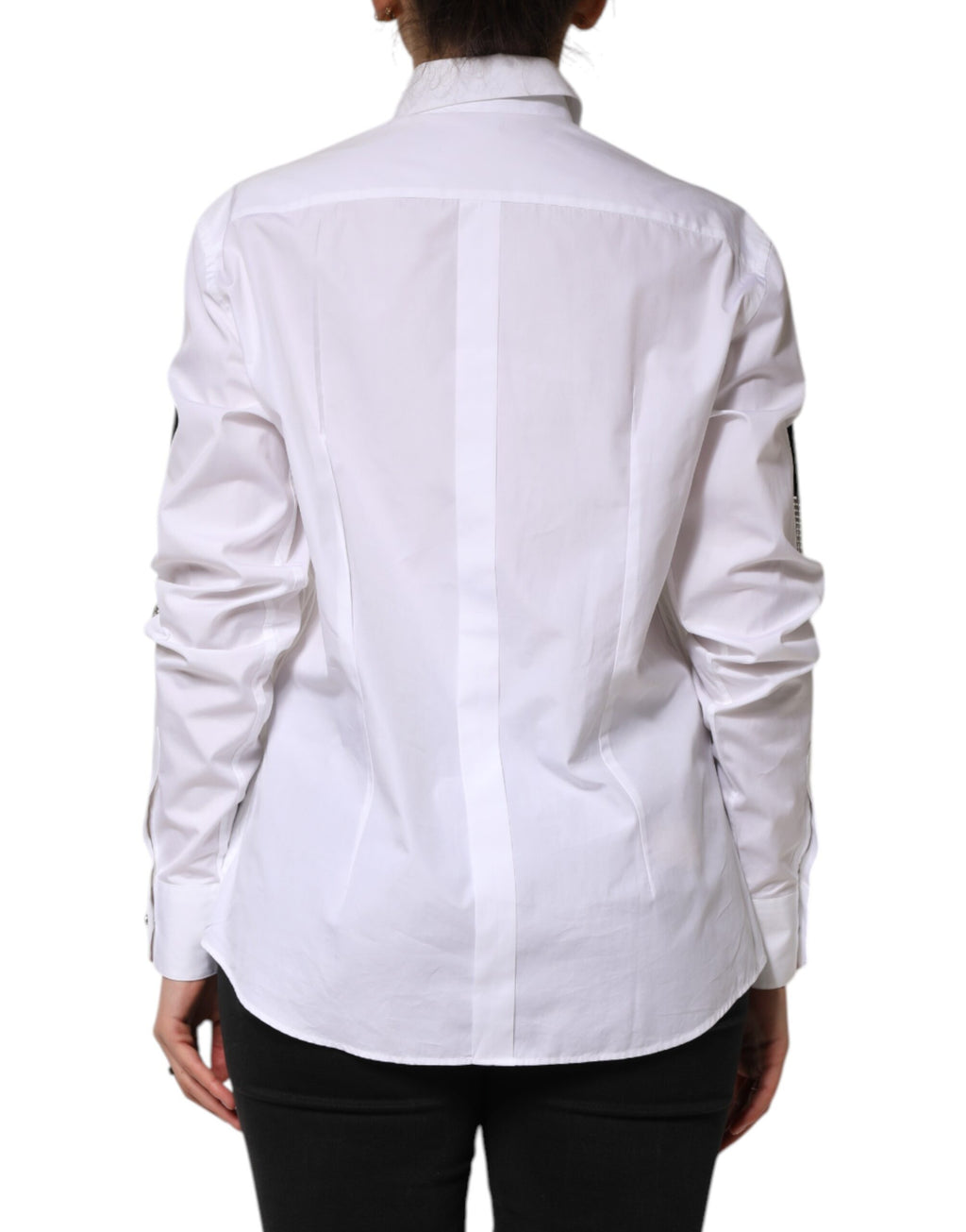 Dolce & Gabbana White Dress Shirt for Women side view