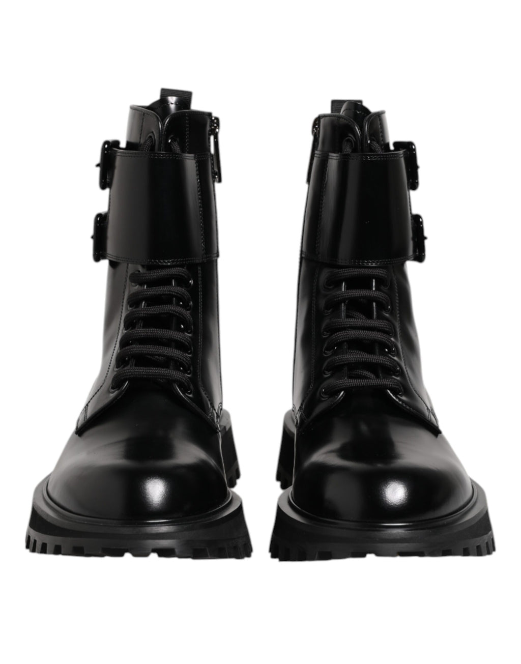 Dolce & Gabbana Black Lace Up Boots for Men alternate view