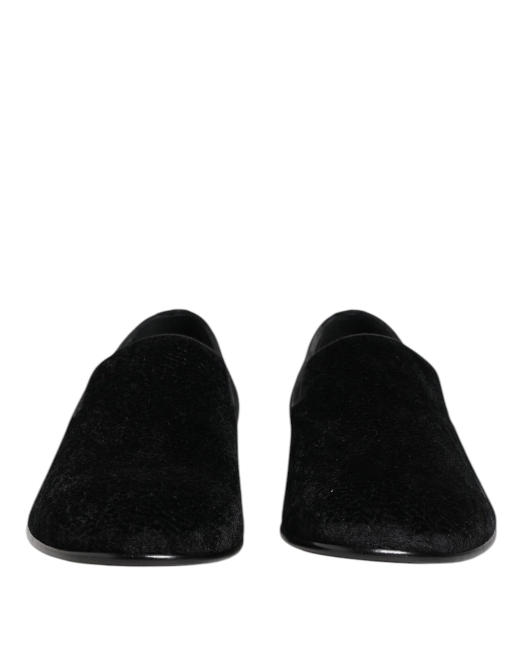 Dolce & Gabbana Black Slip On Loafers for Men alternate view