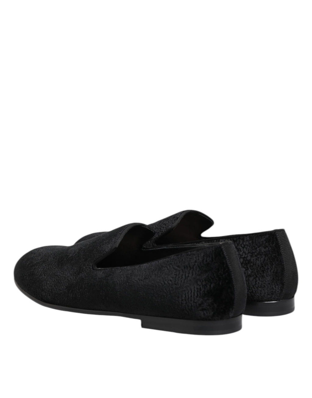 Dolce & Gabbana Black Slip On Loafers for Men additional view