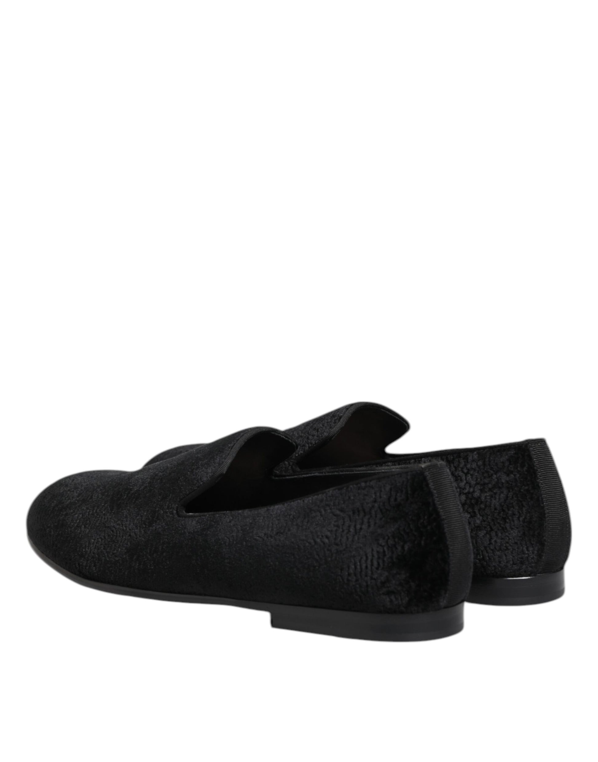 Dolce & Gabbana Black Slip On Loafers for Men additional view