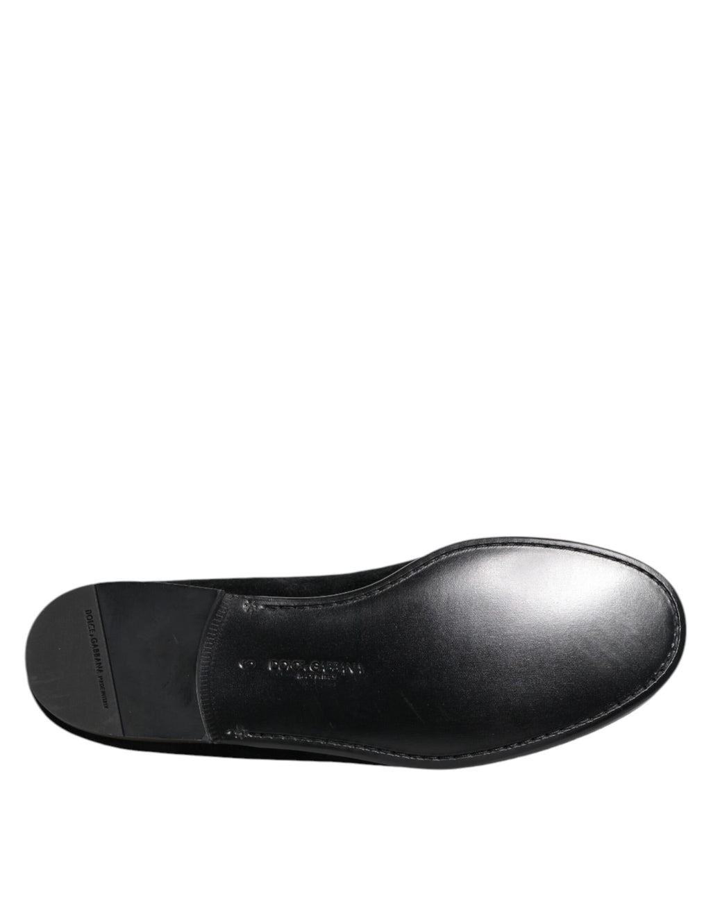 Dolce & Gabbana Black Slip On Loafers for Men additional view