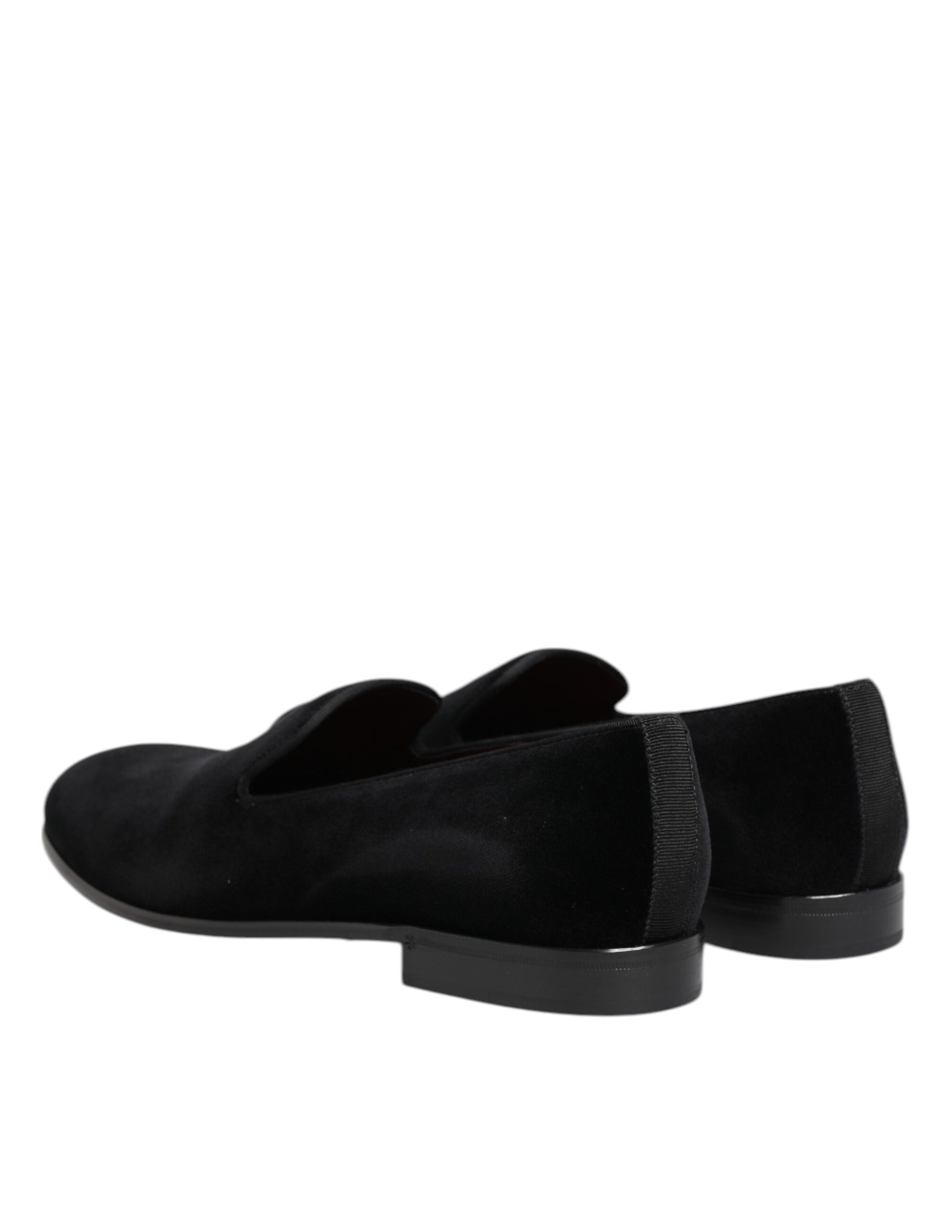 Dolce & Gabbana Black Slip On Loafers for Men additional view
