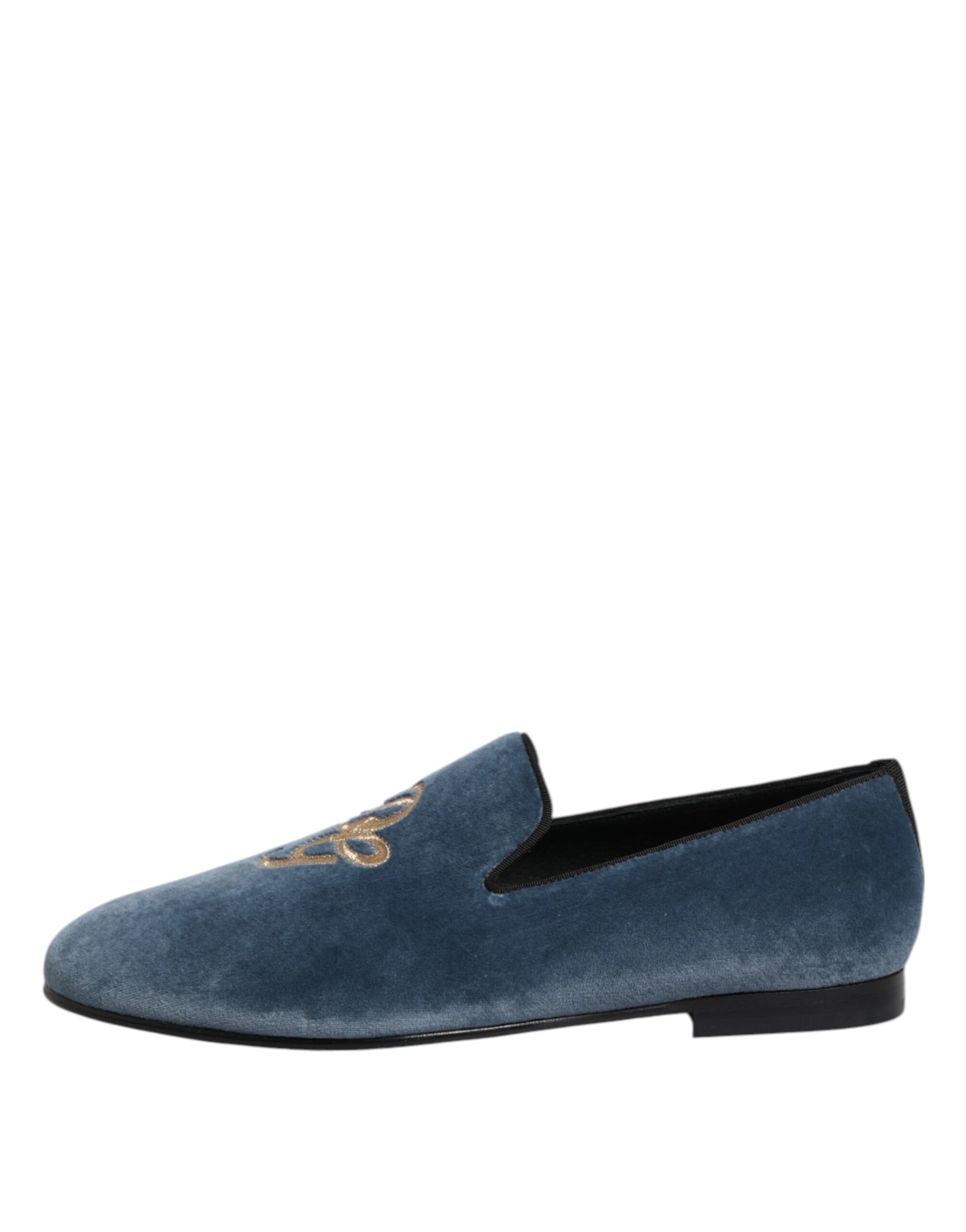 Dolce & Gabbana Blue Slip On Loafers for Men additional view