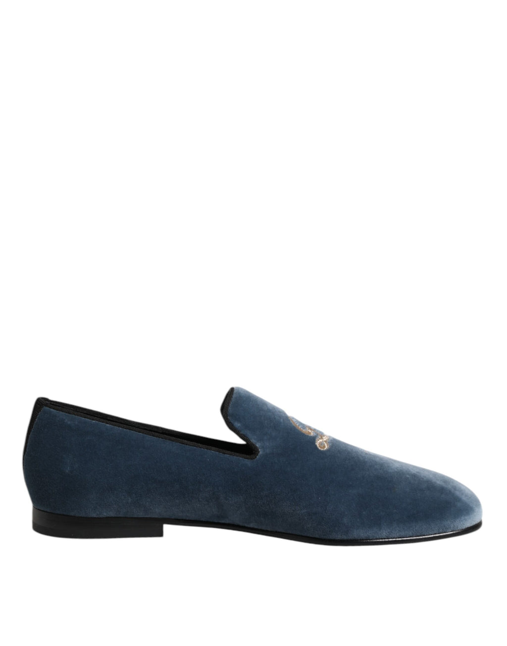 Dolce & Gabbana Blue Slip On Loafers for Men