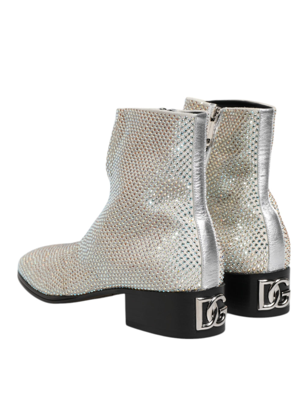 Dolce & Gabbana White Chelsea Boots for Men additional view