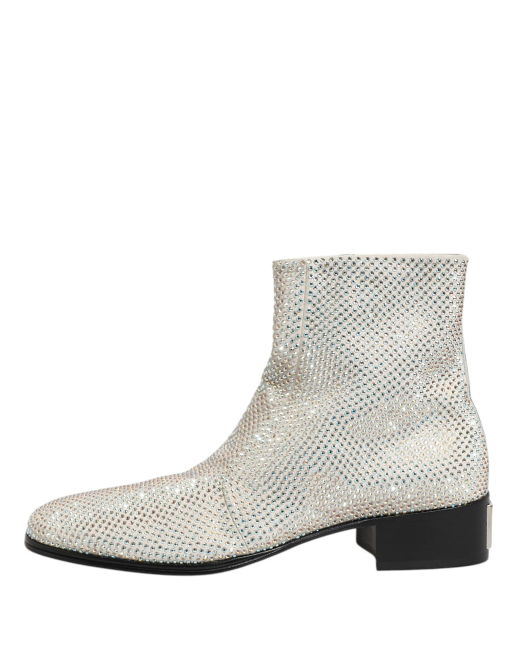 Dolce & Gabbana White Chelsea Boots for Men additional view