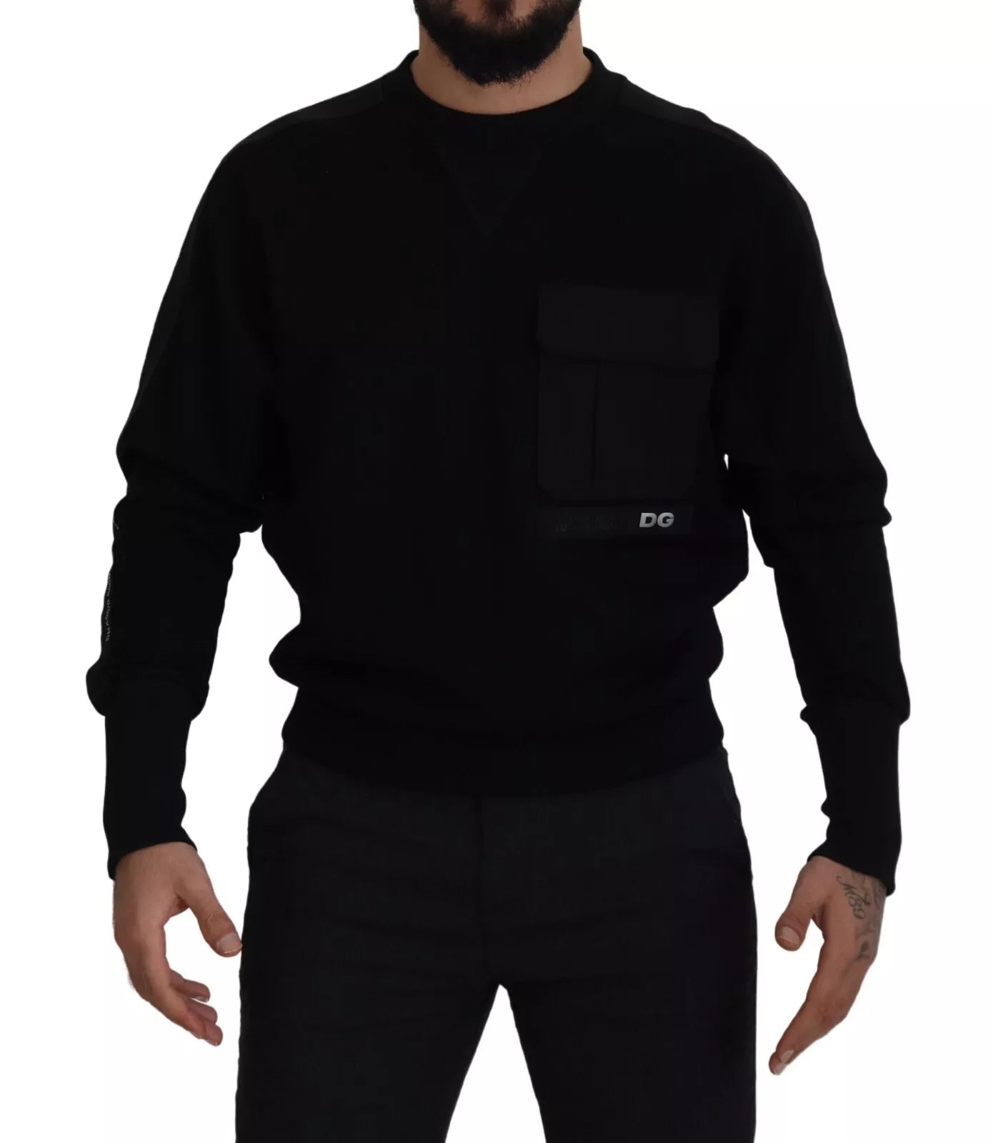 Dolce & Gabbana Black Sweatshirt for Men