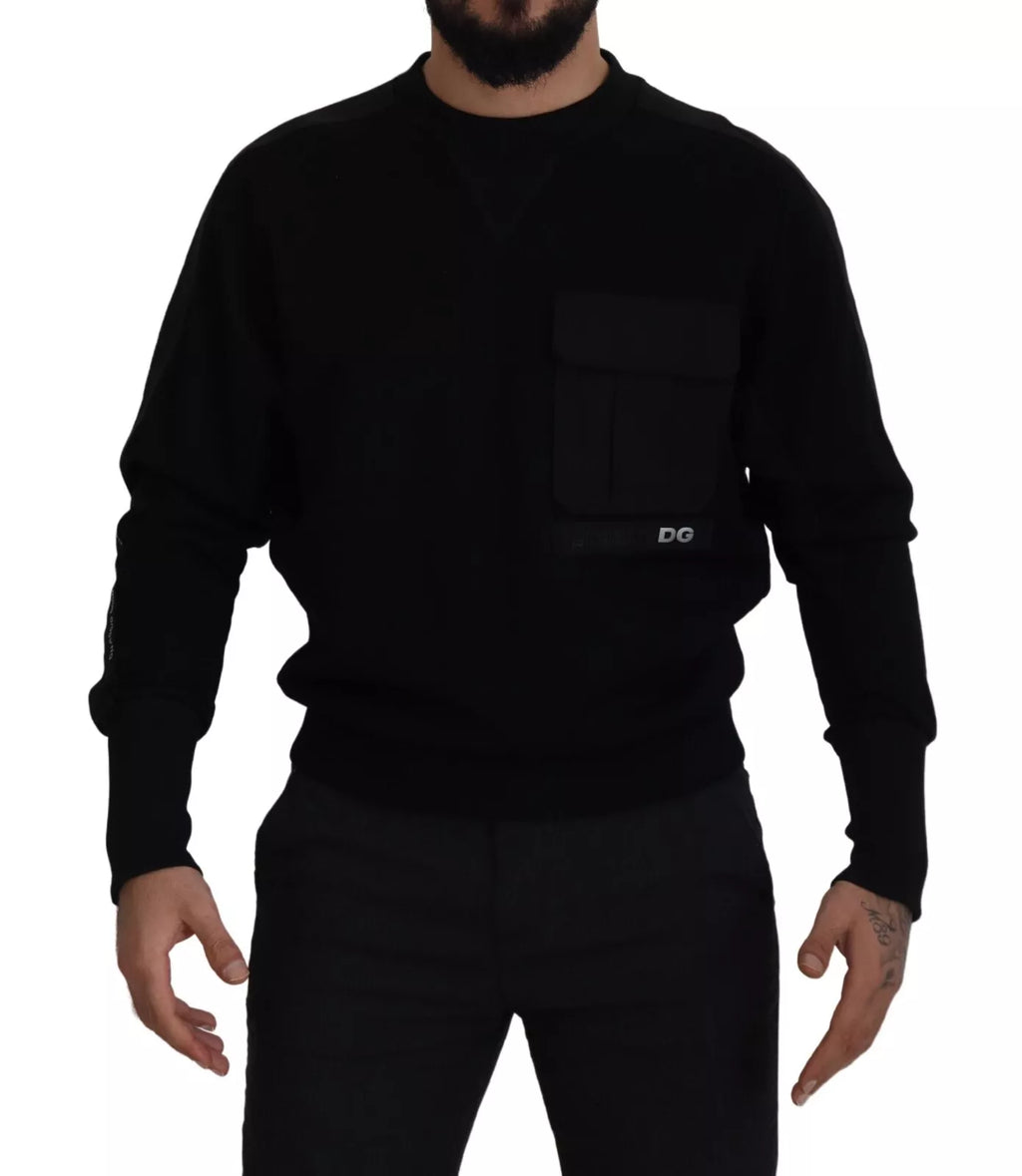 Dolce & Gabbana Black Sweatshirt for Men alternate view