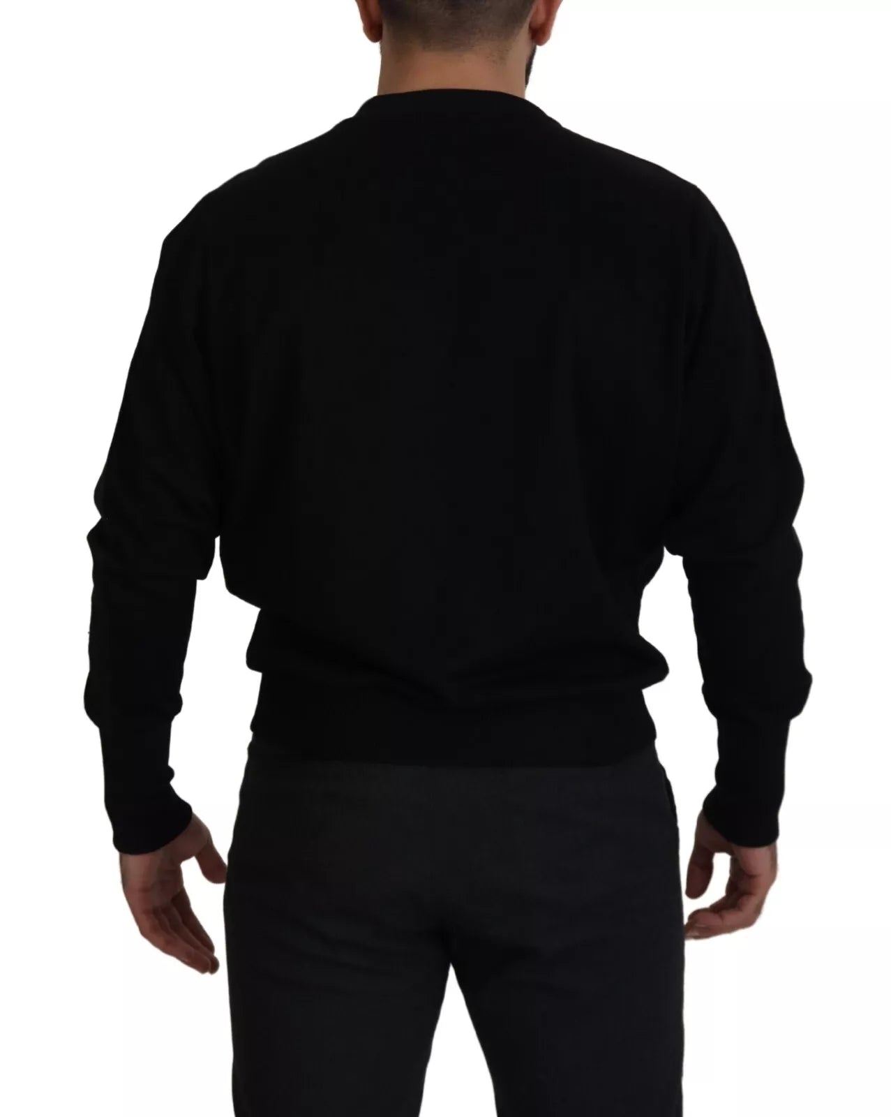 Dolce & Gabbana Black Sweatshirt for Men side view