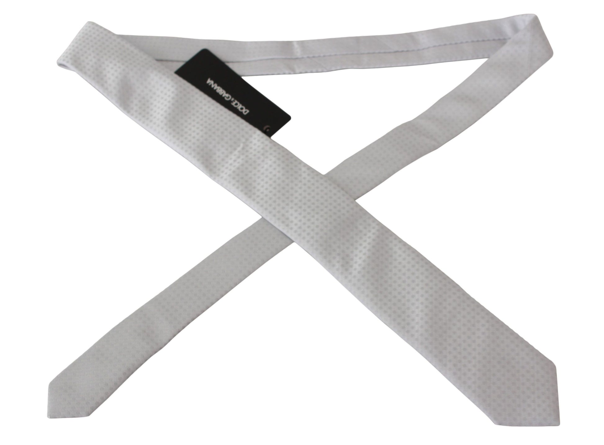 Dolce & Gabbana White Ties for Men detail view
