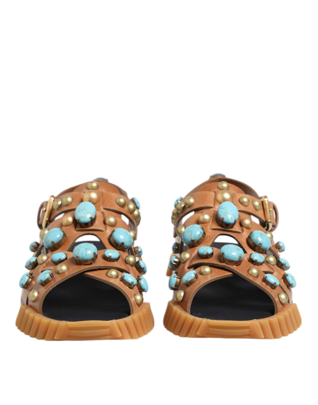 Dolce & Gabbana Brown Flat for Men alternate view